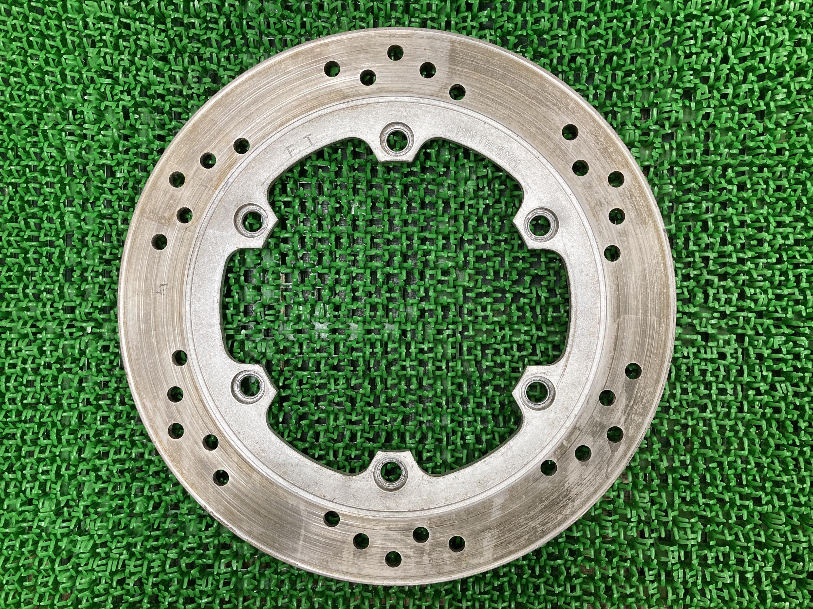 CB1000SFリアブレーキディスクホンダ純正バイク部品SC30曲がりなしそのまま使える希少車検Genuine【中古】 98