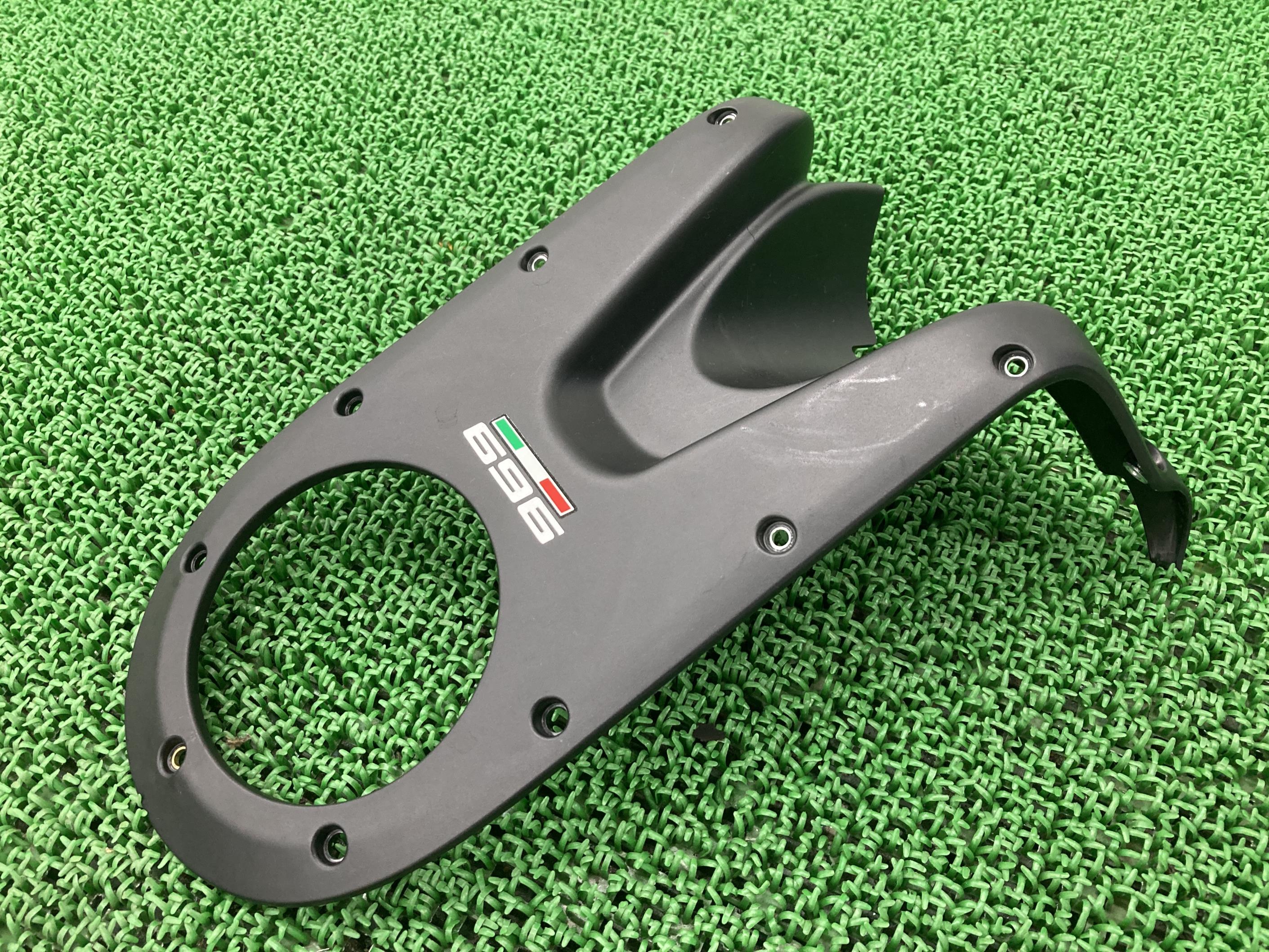 M696 タンクカバー ドゥカティ 純正 バイク 部品 モンスター696 フューエルカバー 割れ欠け無し 品薄 車検 Genuine 【中古】 4
