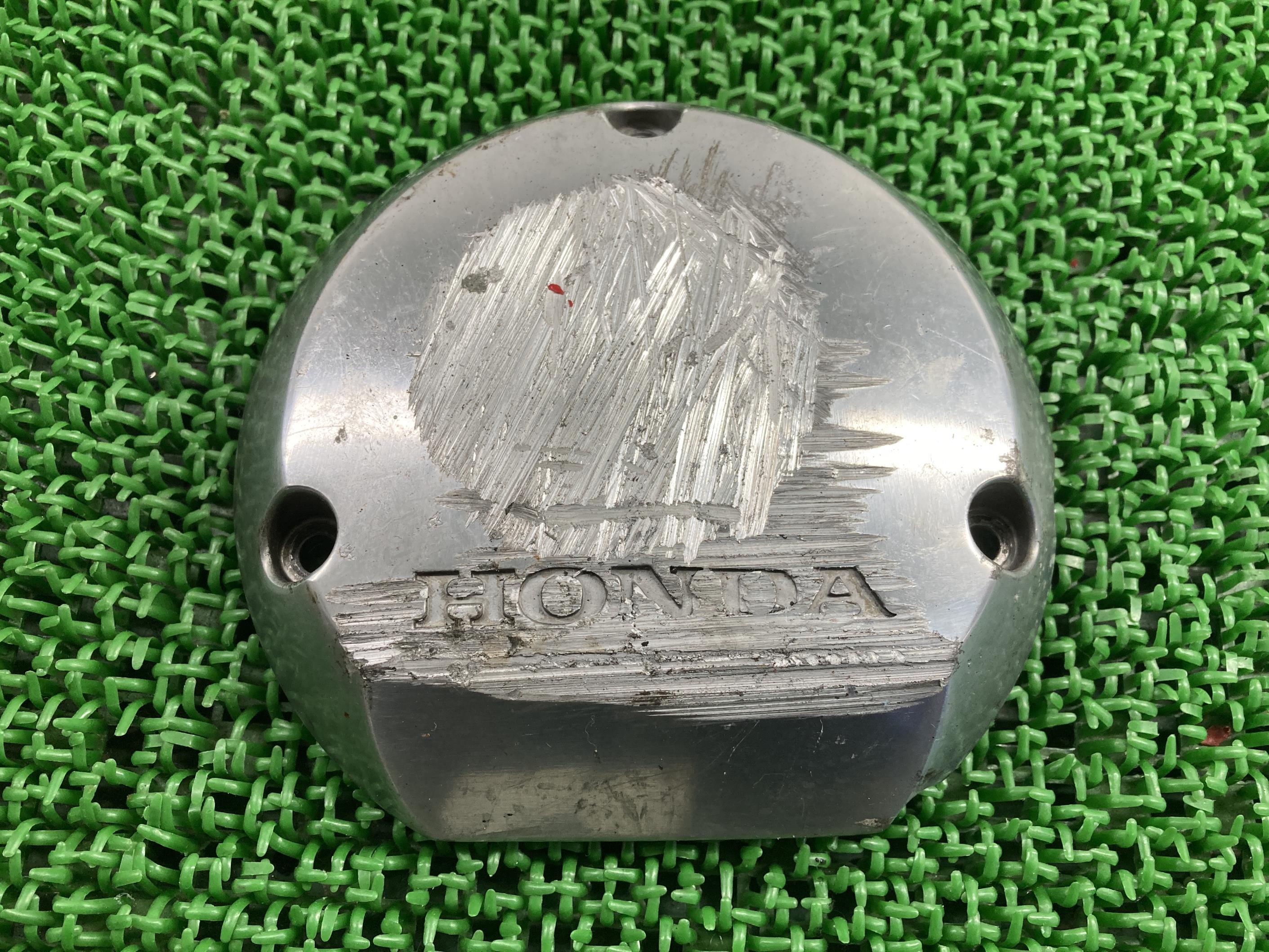 CB400SFエンジンカバーホンダ純正バイク部品NC39ポイントカバーペイント素材に割れ欠け無し品薄希少品..