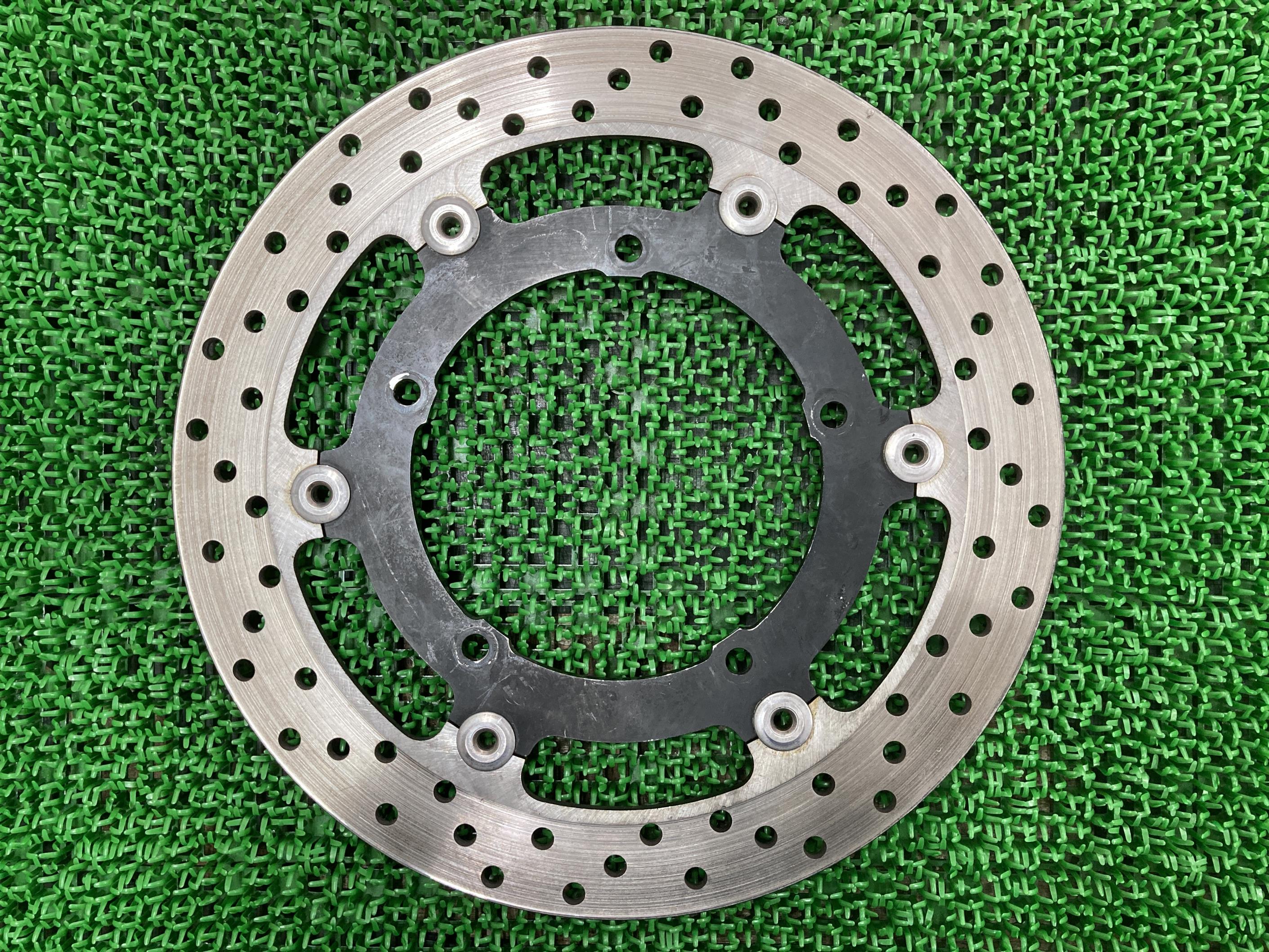 XJ6フロントブレーキディスクヤマハ純正バイク部品XJ6SSAディスクローター曲がりなし車検Genuine【中古】 77