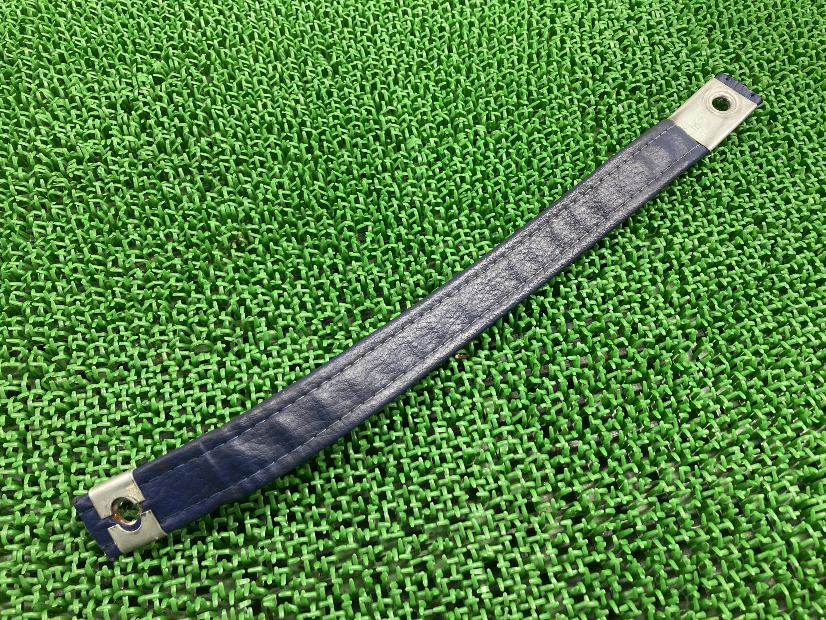 DR-Z400SMシートバンド青スズキ純正バイク部品SK44Aタンデムベルト破れ無し品薄希少品車検Genuine【中古】 54