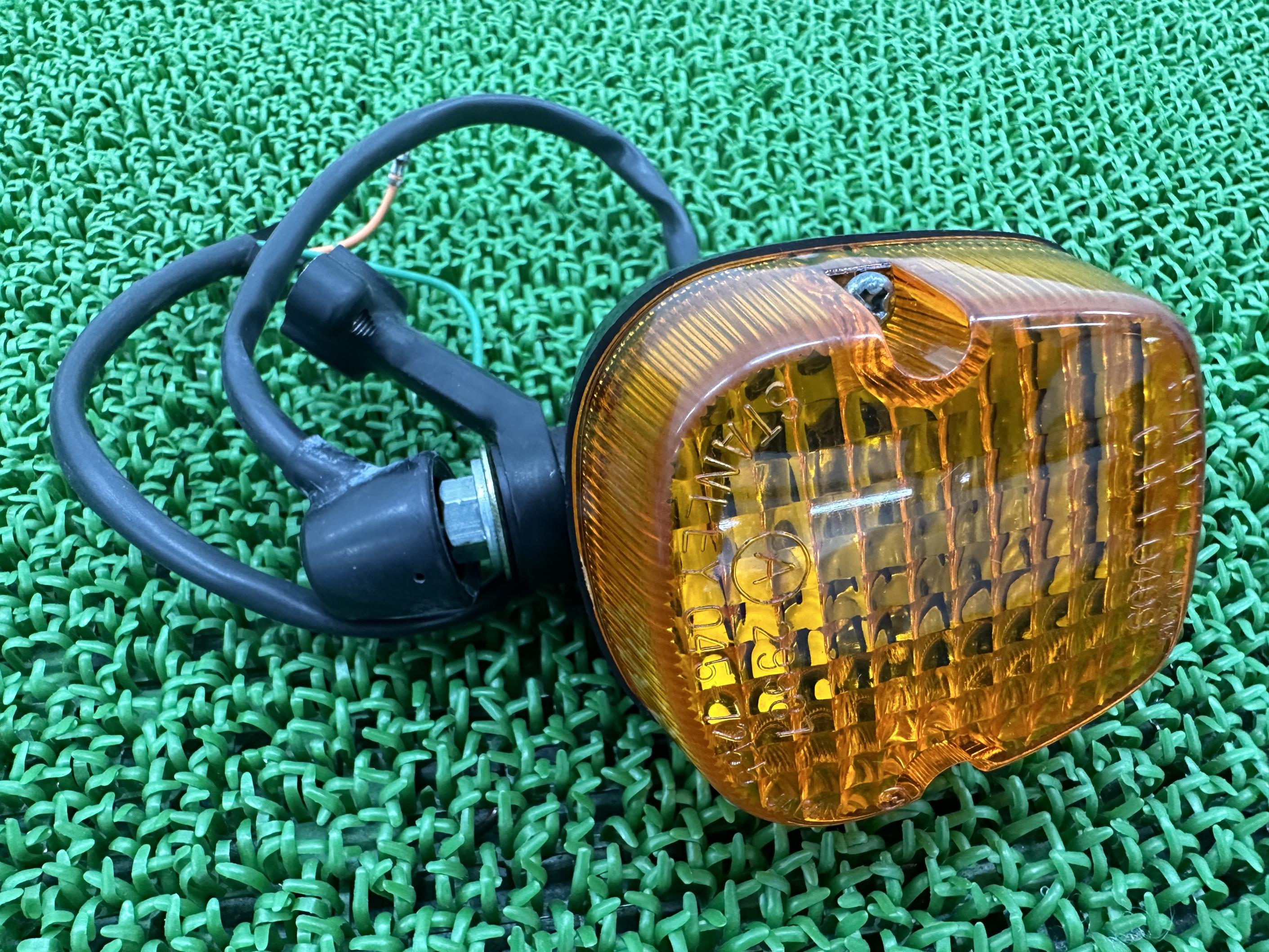 シルクロード フロントウインカー 左 ホンダ 純正 バイク 部品 L250S コンディション良好 割れ欠け無し..