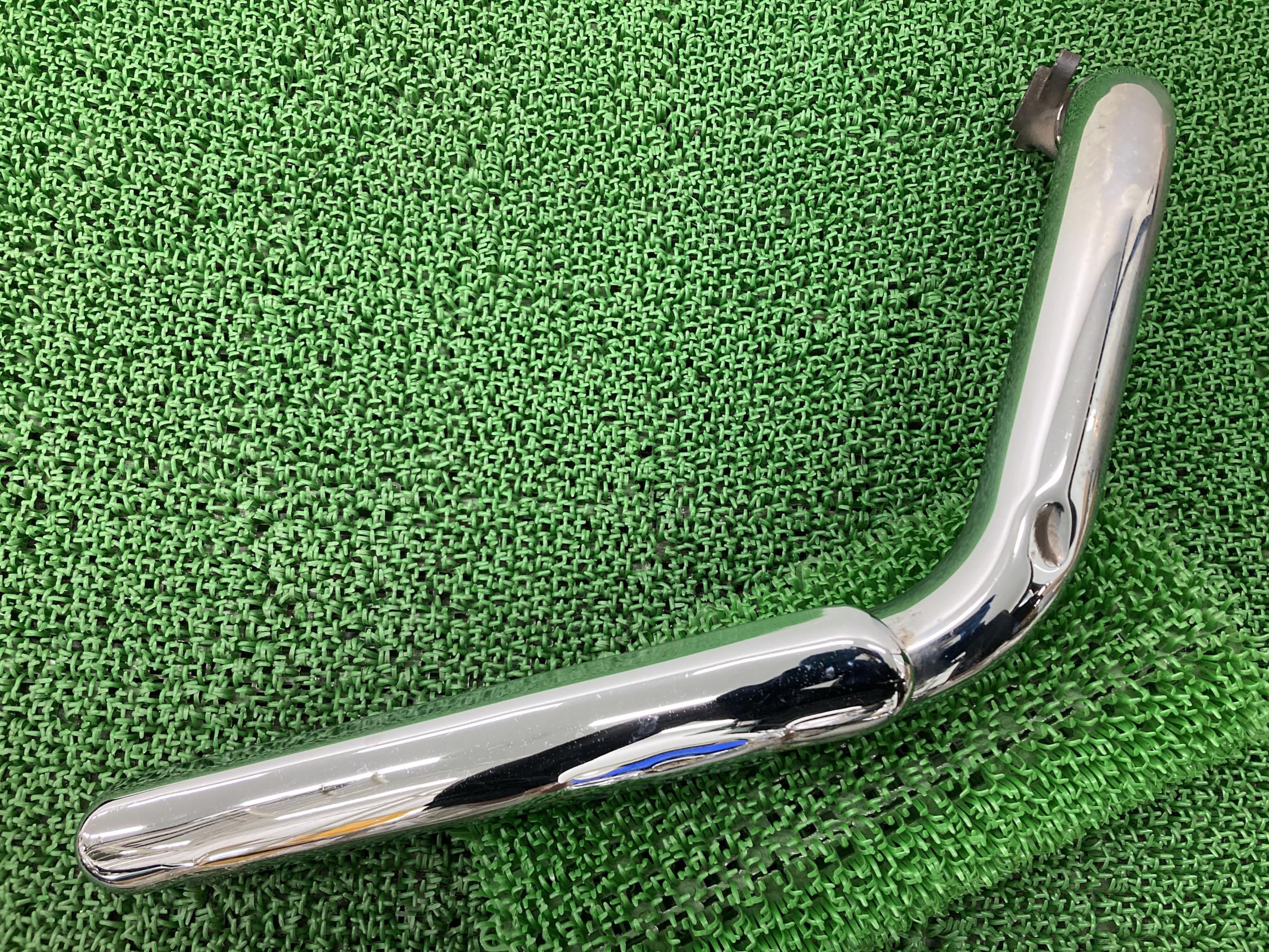 ドラッグスター250 エキパイマフラー ヤマハ 純正 バイク 部品 VG02J XVS250 DragStar250 機能的問題なし 品薄 車検 Genuine 【中古】