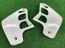 CRM250R シュラウド 左右 白 ホンダ 純正 バイク 部品 MD24 ペイント素材に 割れ欠け無し 品薄 希少品 車検 Genuine 【中古】