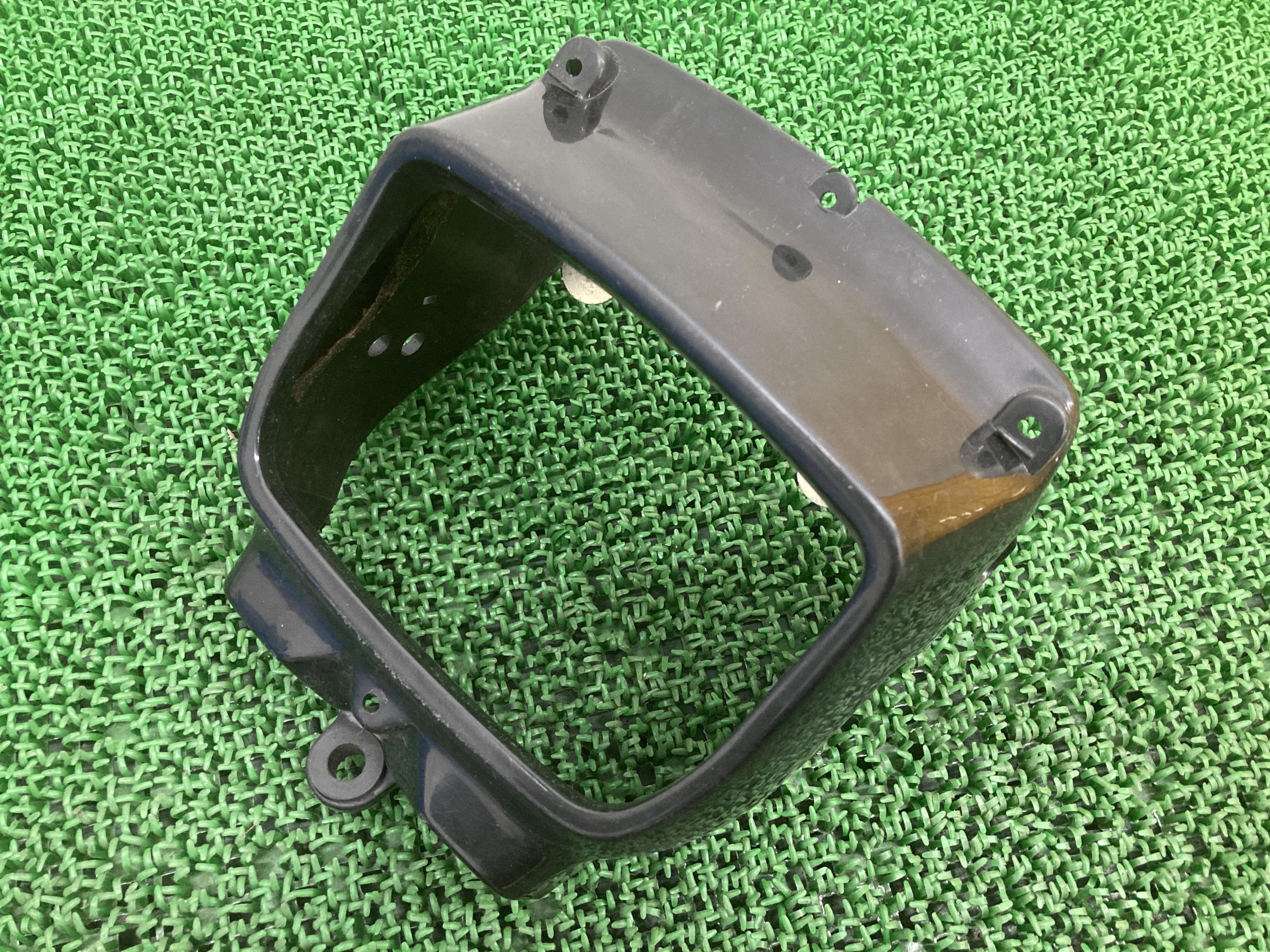 Dトラッカー KLX250 ライトカウル 黒 カワサキ 純正 バイク 部品 LX250E 割れ欠け無し 品薄 希少品 車検 Genuine 【中古】