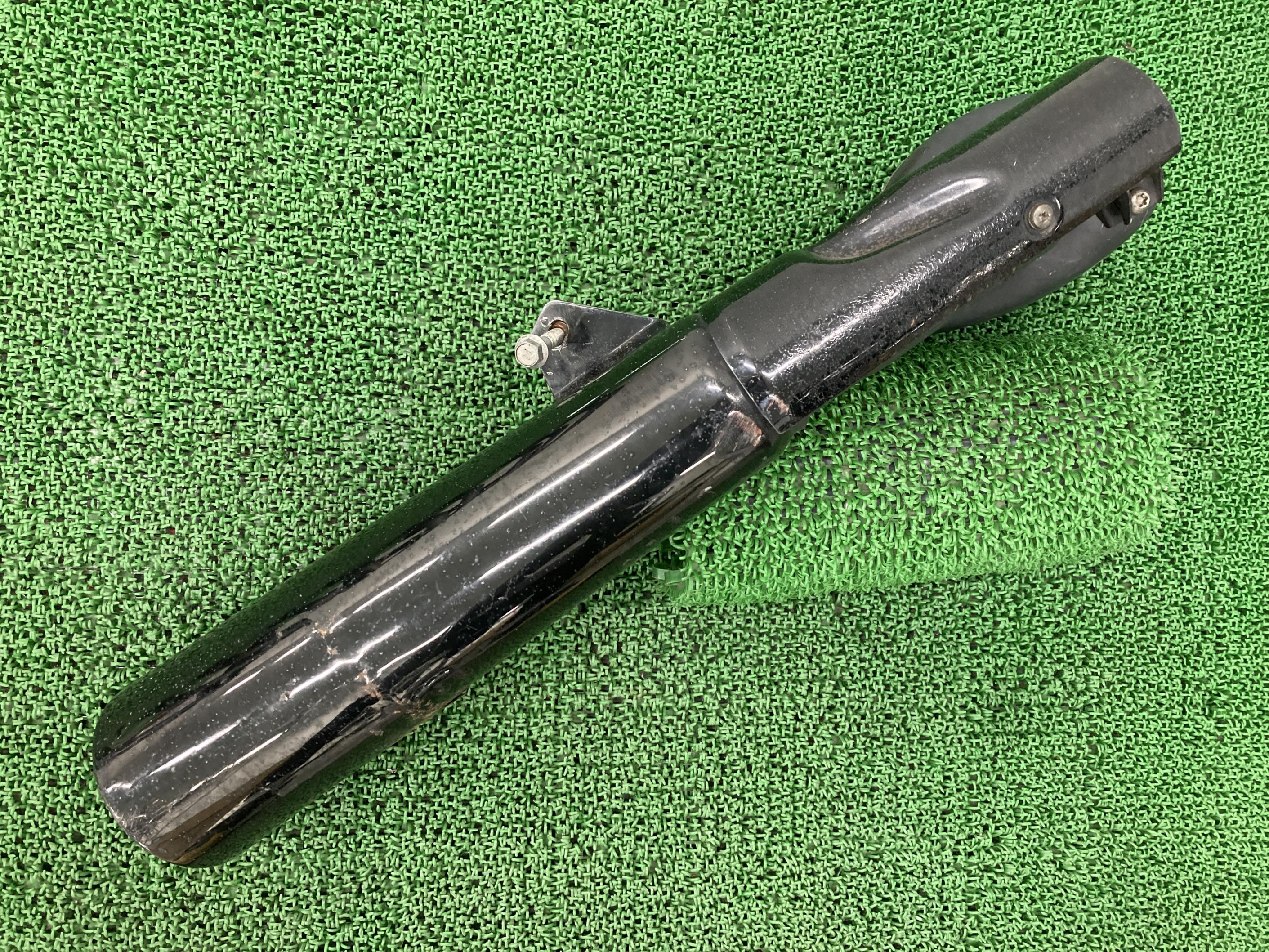 XJR400 サイレンサーマフラー 黒 ヤマハ 純正 バイク 部品 4HM 修復素材やカスタム素材に 品薄 希少品 車検 Genuine 【中古】 81