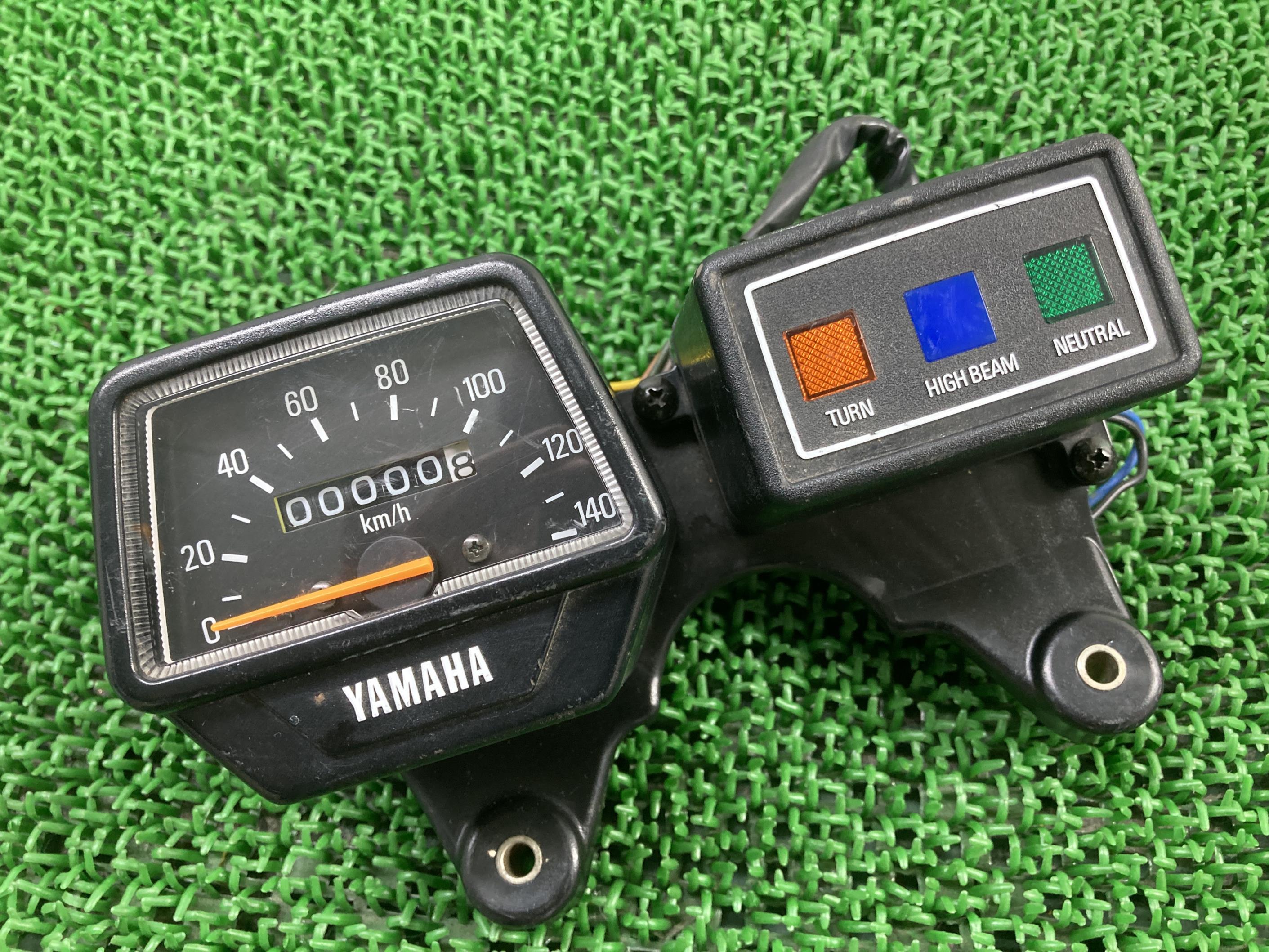 TW200スピードメーターヤマハ純正バイク部品2JLDG07J低走行コンディション良好割れ欠け無し車検Genuine【中古】 92
