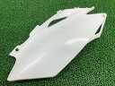UFO製CRF450R サイドカバー 右 白 社外 バイク 部品 PE05 ペイント素材に 割れ欠け無し 品薄 希少品 【中古】
