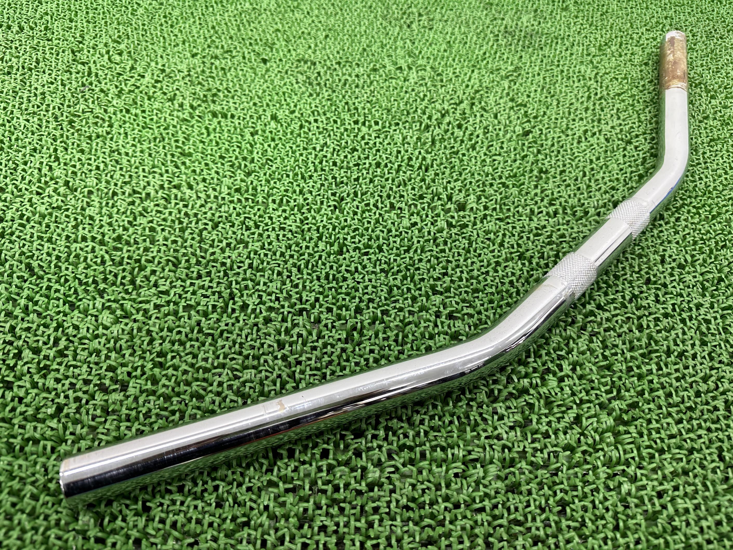 スポーツスターハンドルハーレー純正バイク部品オプション1インチフラットバーハンドル幅690mm曲がり無し品薄車検Genuine【中古】 84