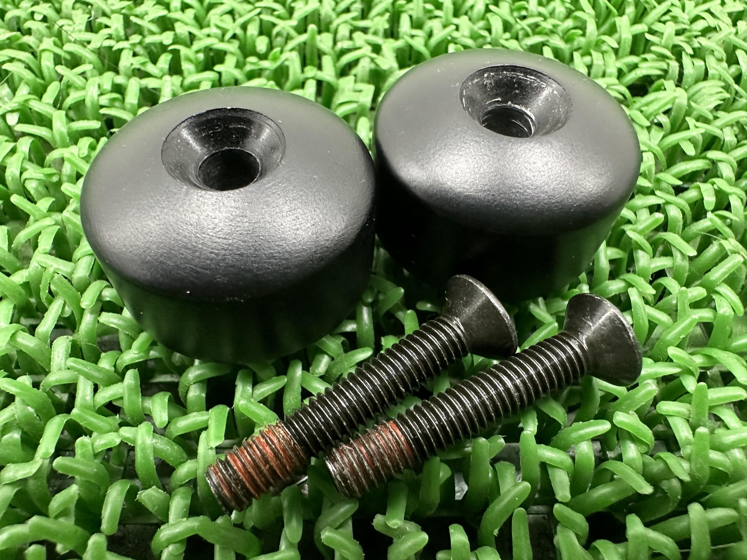 フォルツァハンドルバーエンド左右ホンダ純正バイク部品MF08FORZAハンドルウェイトグリップエンド綺麗良品車検Genuine【中古】 83