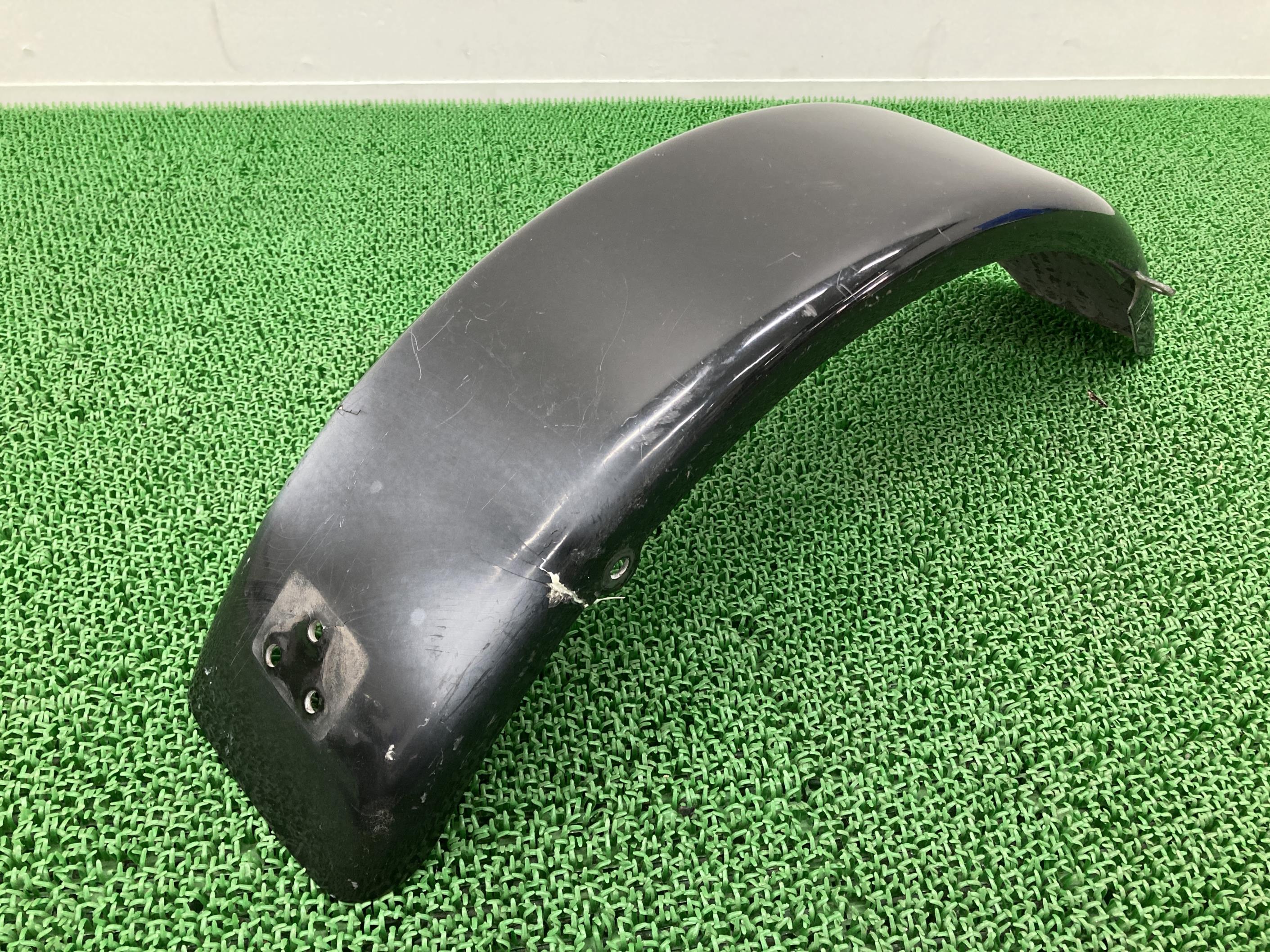 ラフ＆ロード製SR400SR500リアフェンダー黒社外バイク部品1JN1JRRH01JLUKEフラットフェンダーFRP【中古】