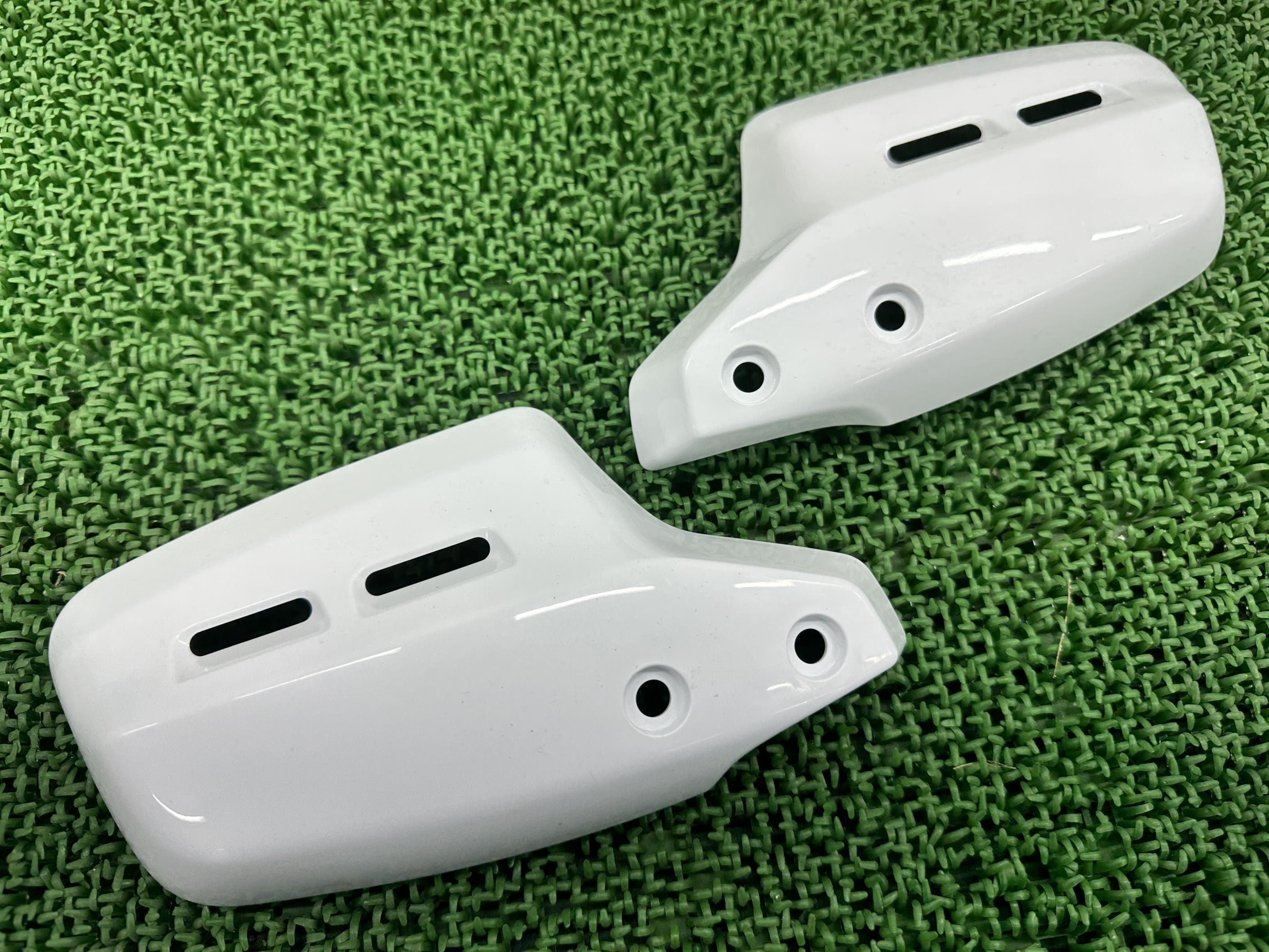 CL250ナックルガード左右白ホンダ純正バイク部品MC57オプションハンドガード極上品ハイクオリティジャストフィット車検Genuine【中古】 43