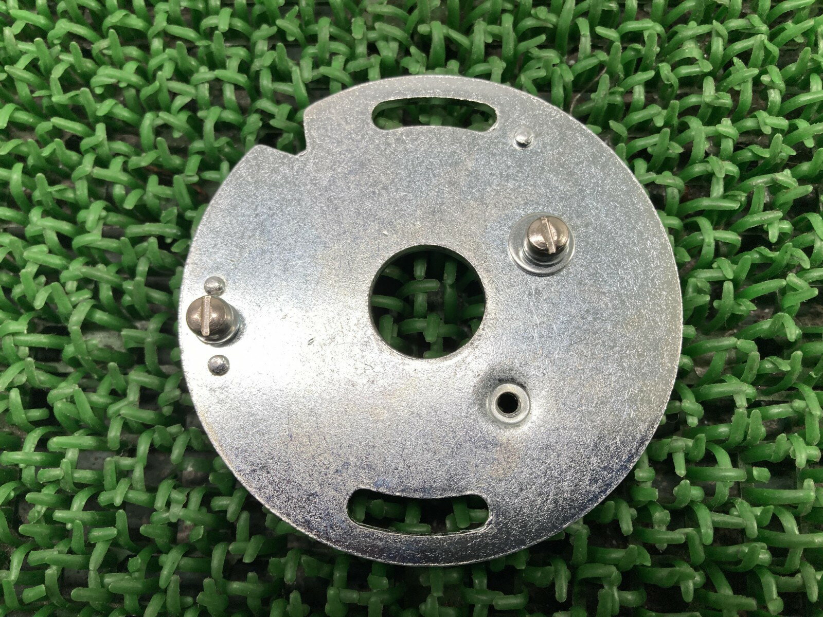 ソフテイルアドバンスユニットベース社外バイク部品ハーレーソフテイルEVOエボコンディション良好曲がり無し【中古】