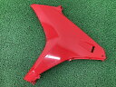 VFR800F サイドカウル 左 赤 ホンダ 純正 バイク 部品 RC79 ミドルカウル ペイント素材に 割れ欠け無し 品薄 車検 Genuine 【中古】