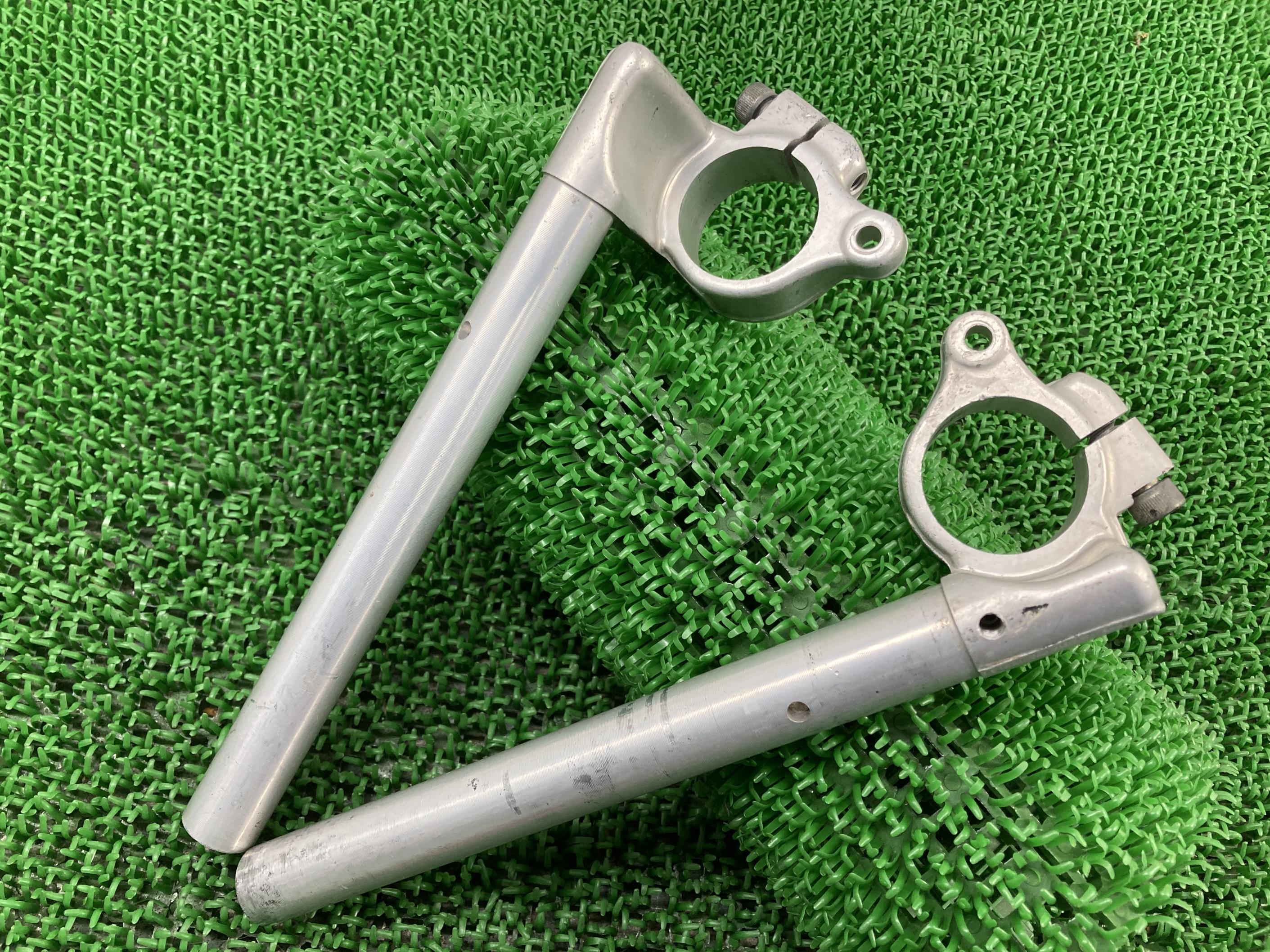 GSX400Sカタナセパレートハンドル左右スズキ純正バイク部品GK77A41φKATANA刀セパハン曲がり無し車検Genuine【中古】 94