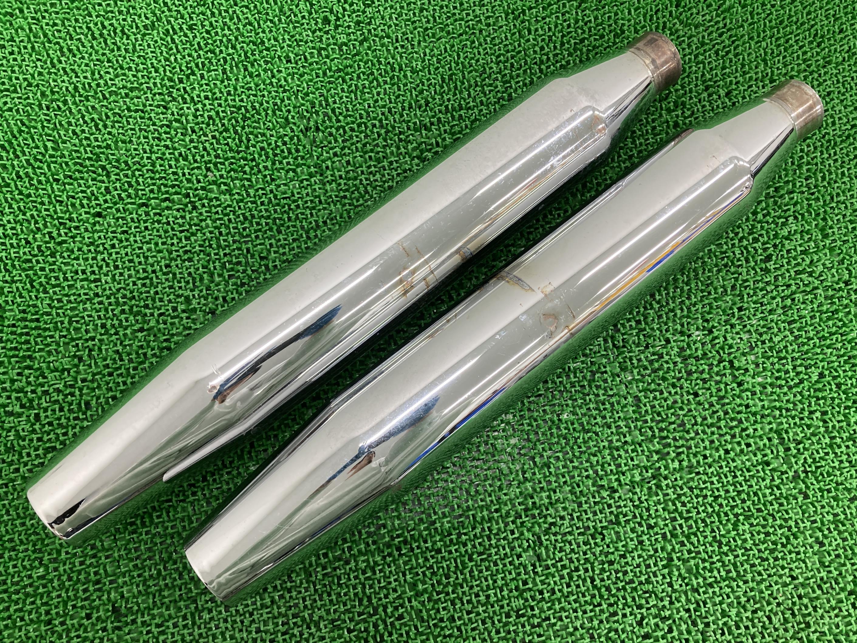 FXDL1450 サイレンサーマフラー ハーレー 純正 バイク 部品 ダイナ ローライダー 凹み無し 品薄 車検 Genuine 【中古】 69