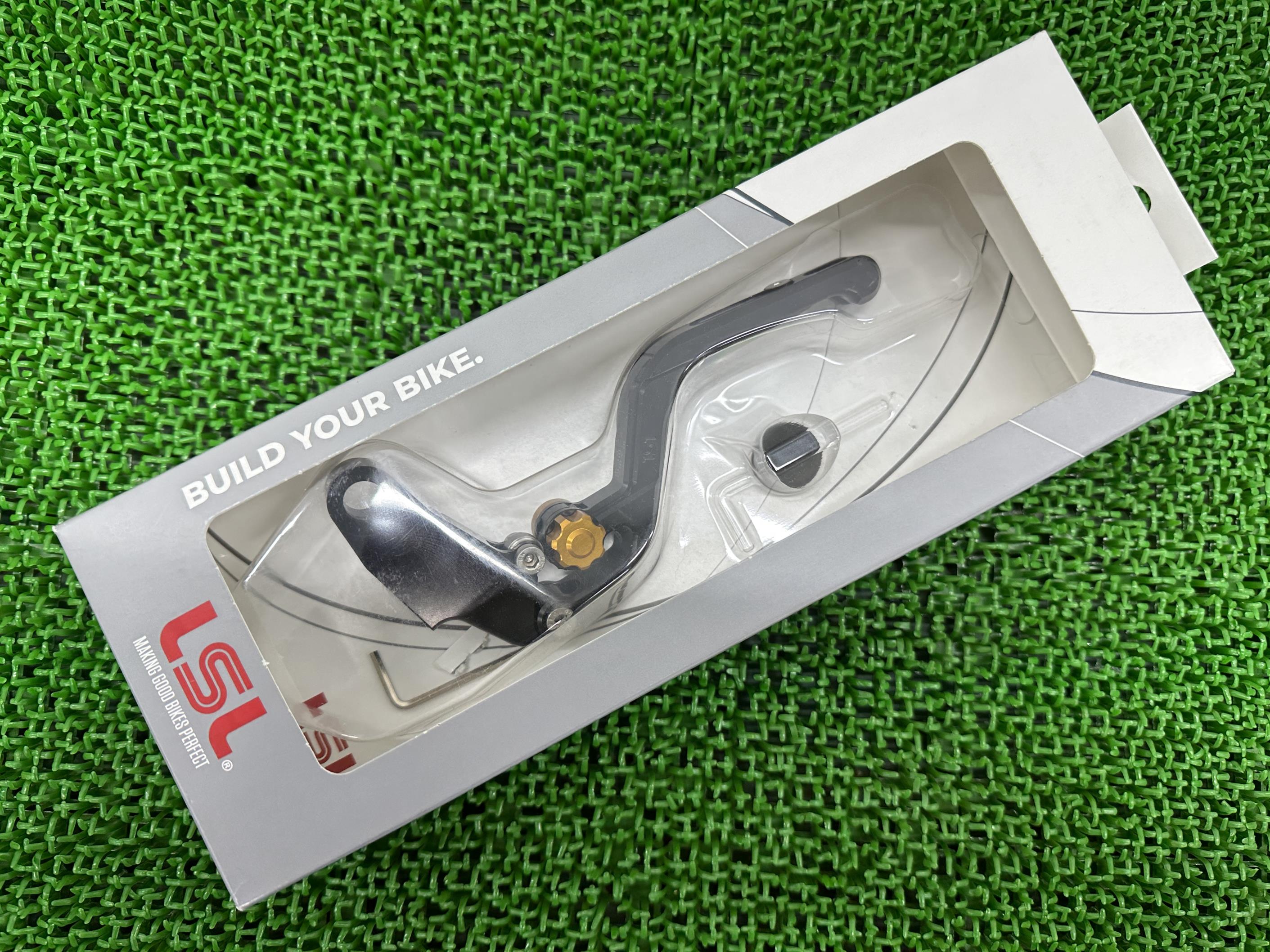 LSL製MT-09クラッチレバー黒/金/黒在庫有即納社外新品バイク部品RN69JBOWレバージェラルミン未使用品アジャスタブルYZF-R7 16