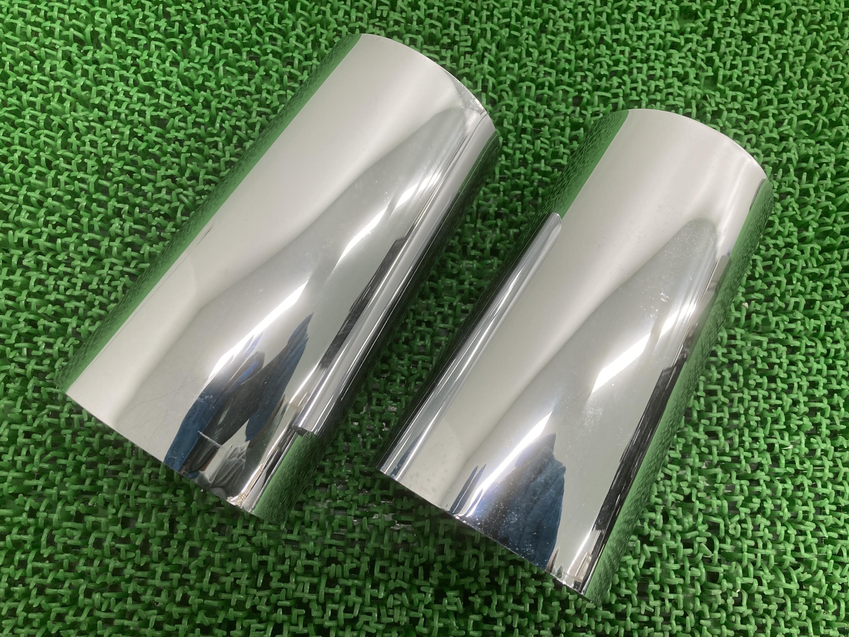 ツーリングフロントフォークカバー左右ハーレー純正バイク部品14年〜フォークブーツコンディション良好凹みなし希少品車検Genuine【中古】 14