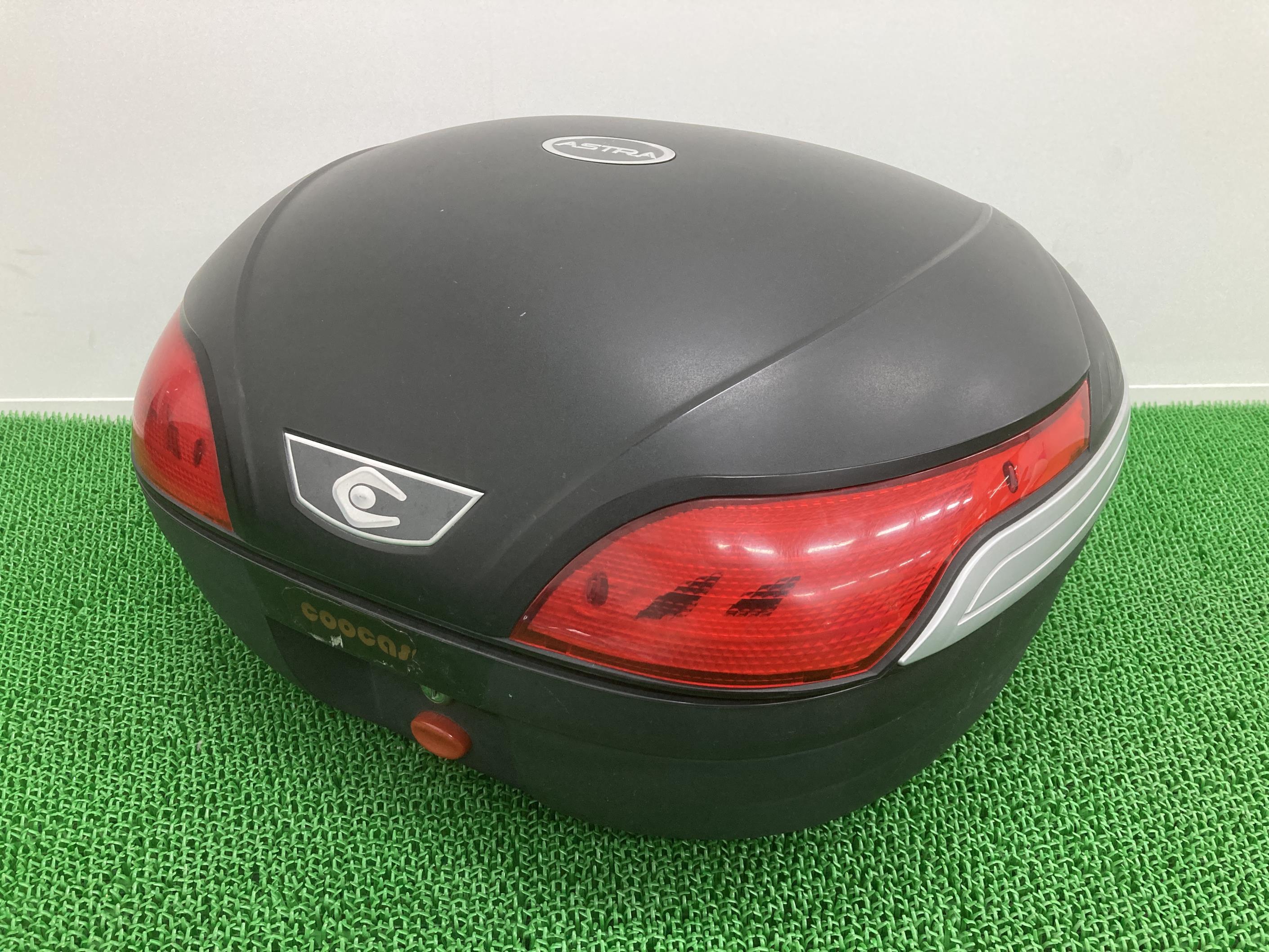 COOCASE製トップケース社外バイク部品クーケースS48アストラSL48L大容量修復素材やカスタム素材に割れ欠け無し【中古】 12(2)