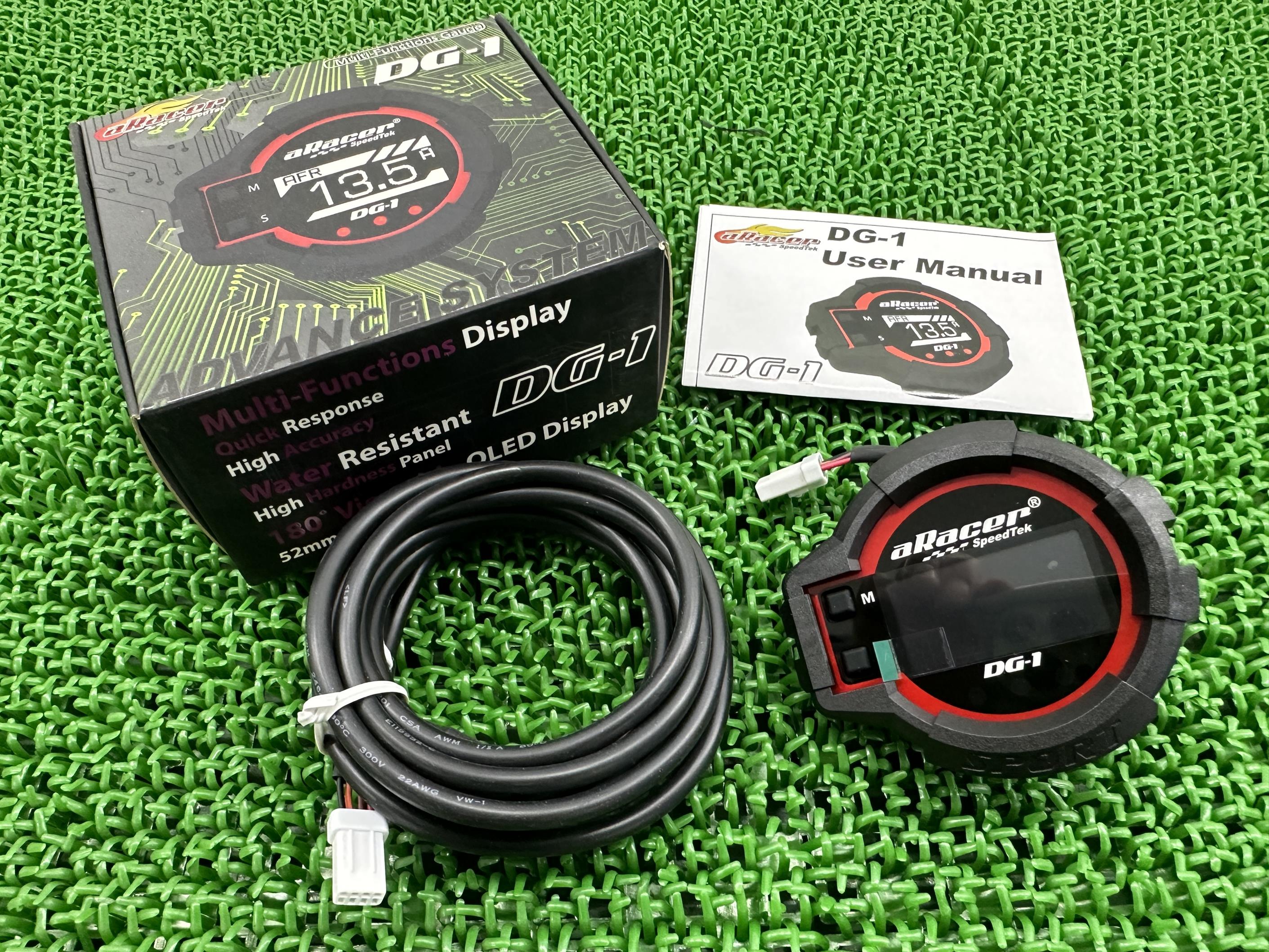 アレーサー製ECUモニター在庫有即納社外新品バイク部品aRacerDG-1マルチファンクションディスプレイ未..