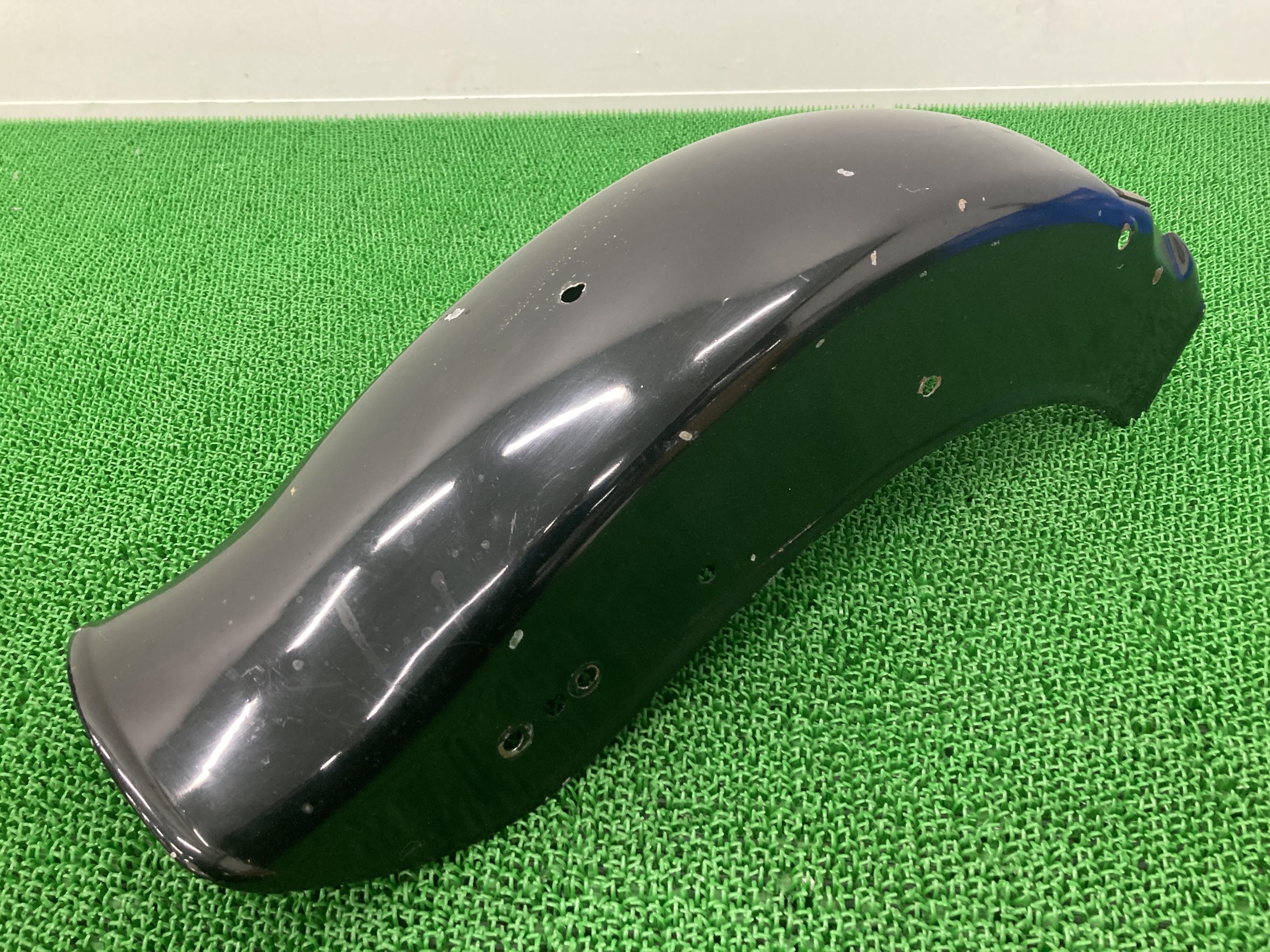 FXST1450リアフェンダー黒ハーレー純正バイク部品ソフテイルスタンダード修復素材にコケキズ無し車検Genuine【中古】 99