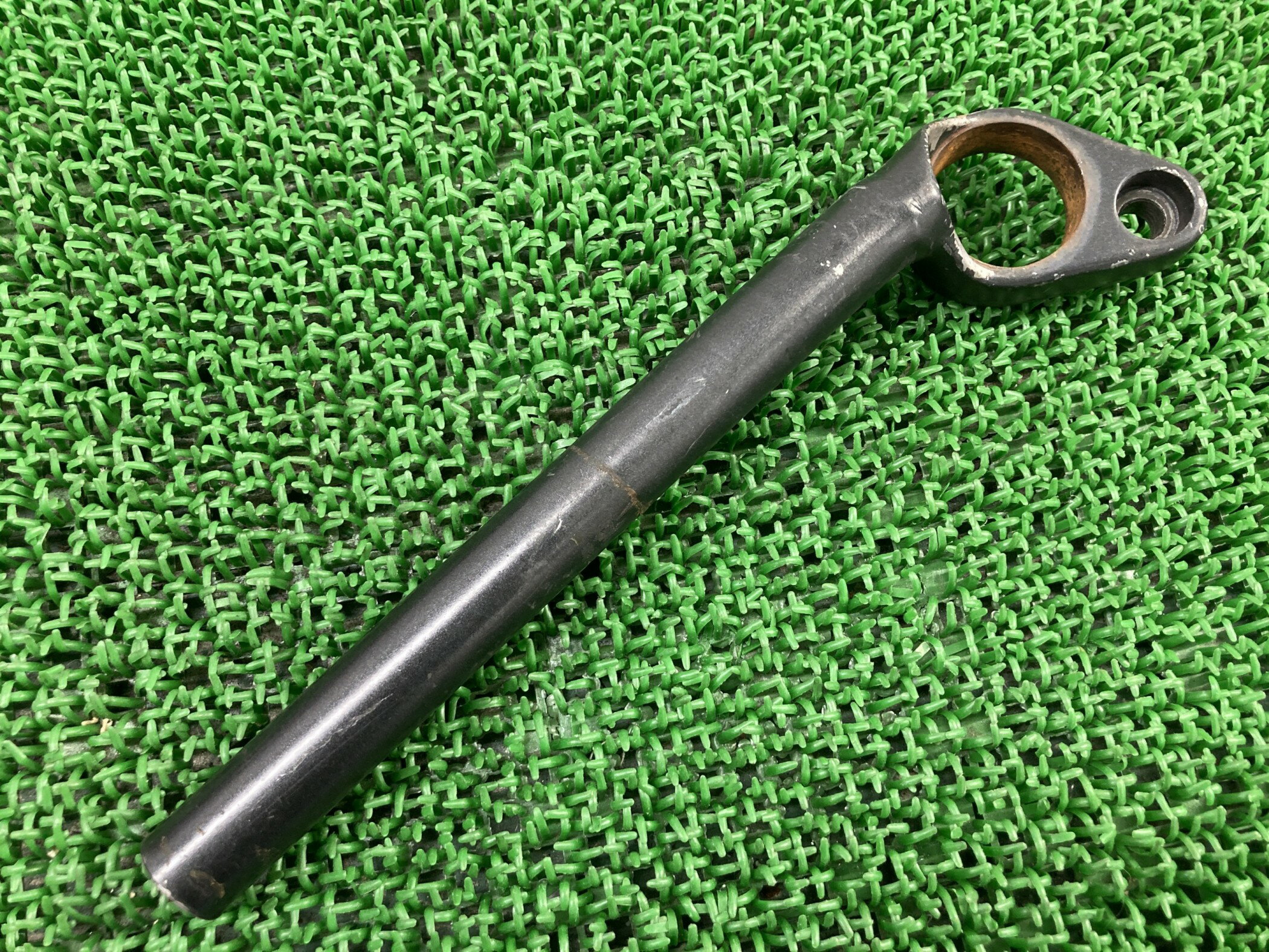 GSX250R セパレートハンドル 左 スズキ 純正 バイク 部品 DN11A 37φ セパハン カスタム素材に 曲がり無し 車検 Genuine 【中古】 8