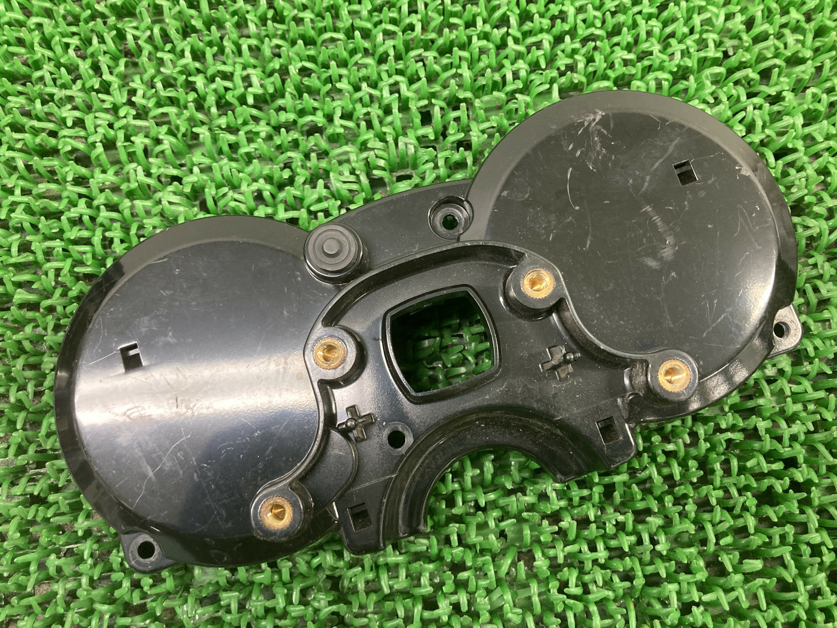 エストレヤメーターカバーカワサキ純正バイク部品BJ250AエストレアESTRELLAFIメーターケースロアカバー車検Genuine【中古】 78