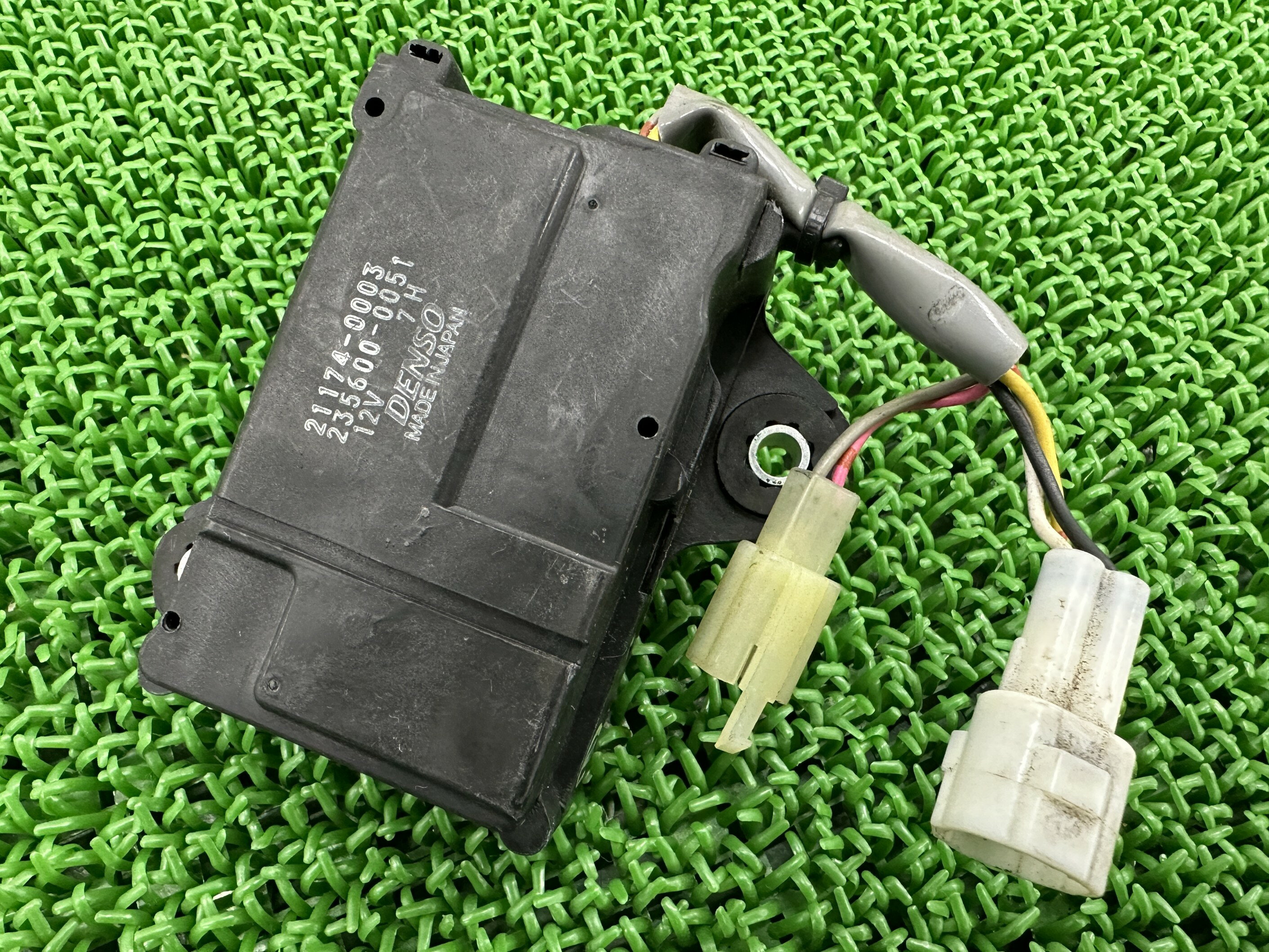 ZX-10R 排気バルブモーター カワサキ 純正 バイク 部品 ZXT00C ZXT00D ZX-6R エキゾーストコントローラー 排気デバイス 車検 Genuine 【中古】