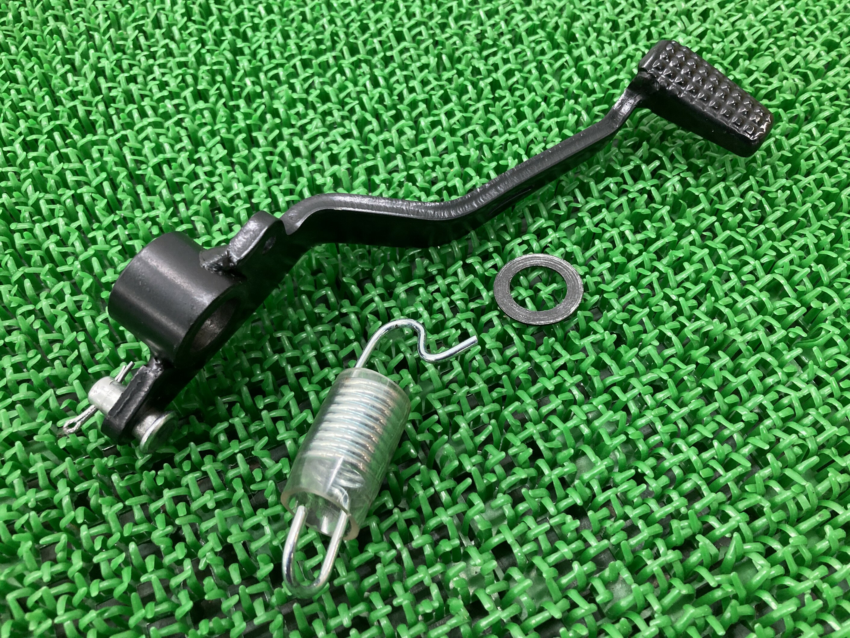 ZX-25Rブレーキペダルカワサキ純正バイク部品ZX250E曲がり無し品薄希少品車検Genuine【中古】 83