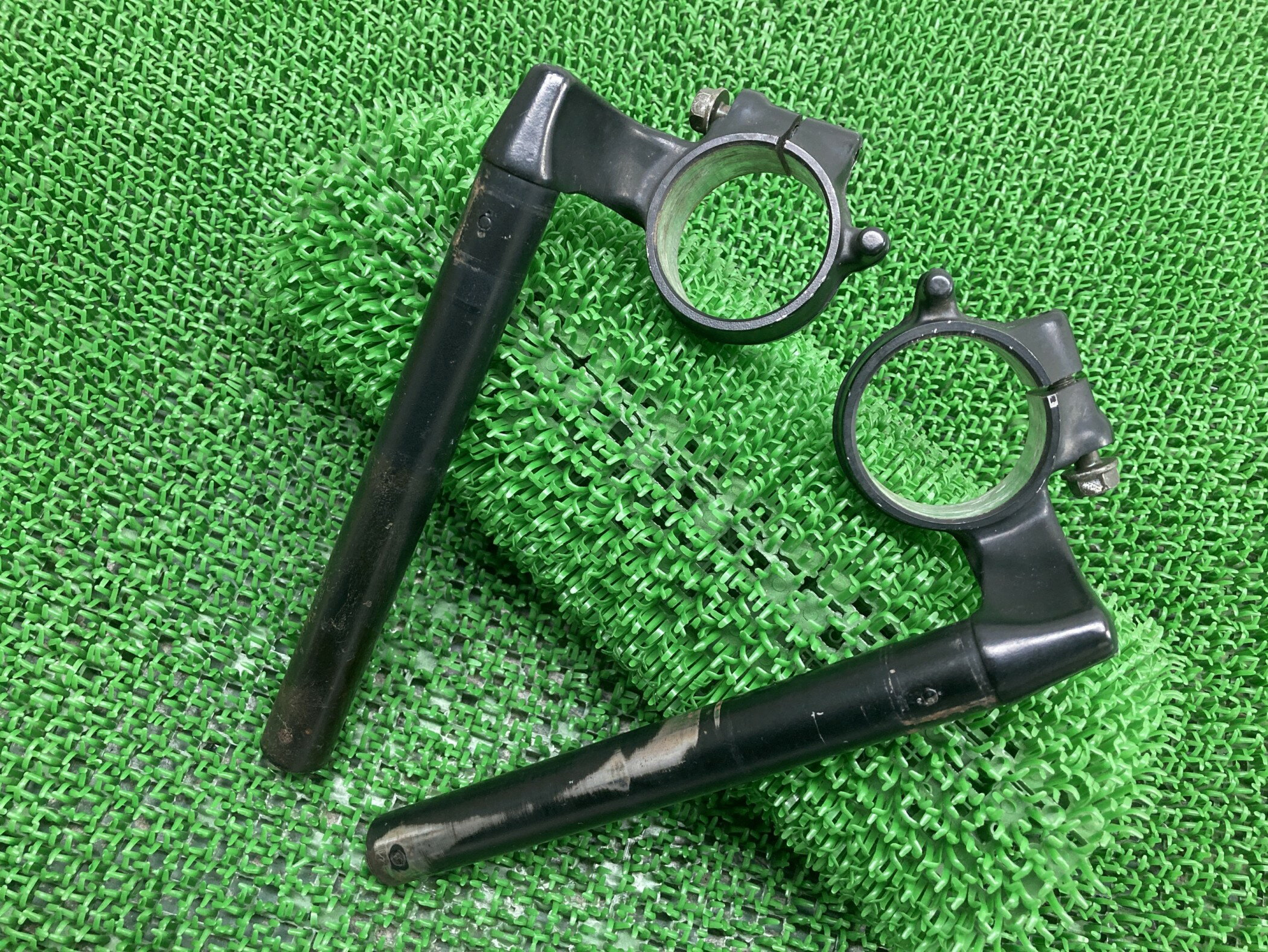 CBR954RRセパレートハンドル左右ホンダ純正バイク部品SC50セパハン50φ曲がり無し品薄希少品車検Genuine【中古】 31