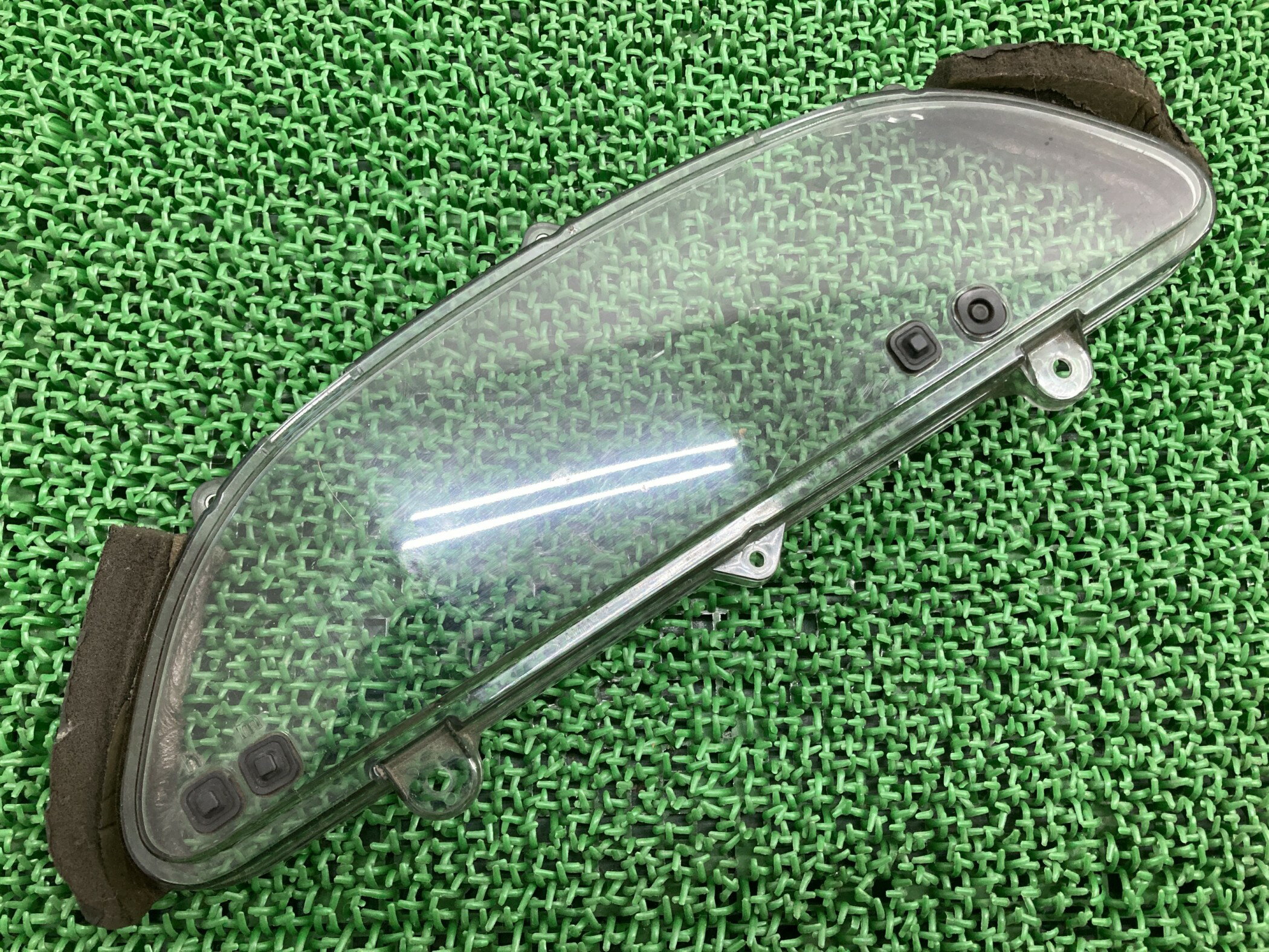 マジェスティ250メーターカバーヤマハ純正バイク部品SG03J3連メーター用割れ欠け無し希少品品薄車検Genuine【中古】 54