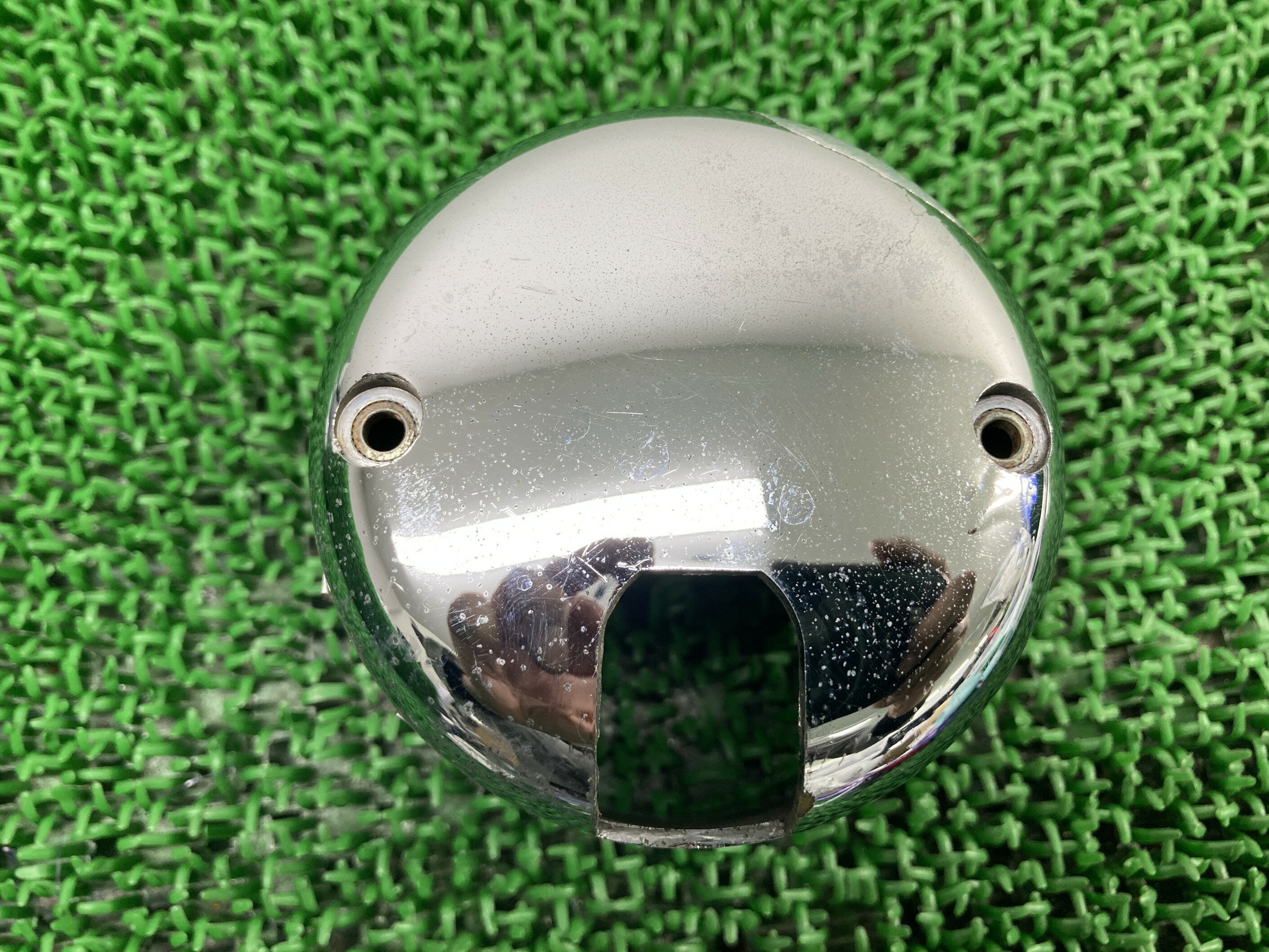 GB250クラブマンスピードメーターケースホンダ純正バイク部品MC10CLUBMANメーターカバーロアカバー修復素材に品薄車検Genuine【中古】 16