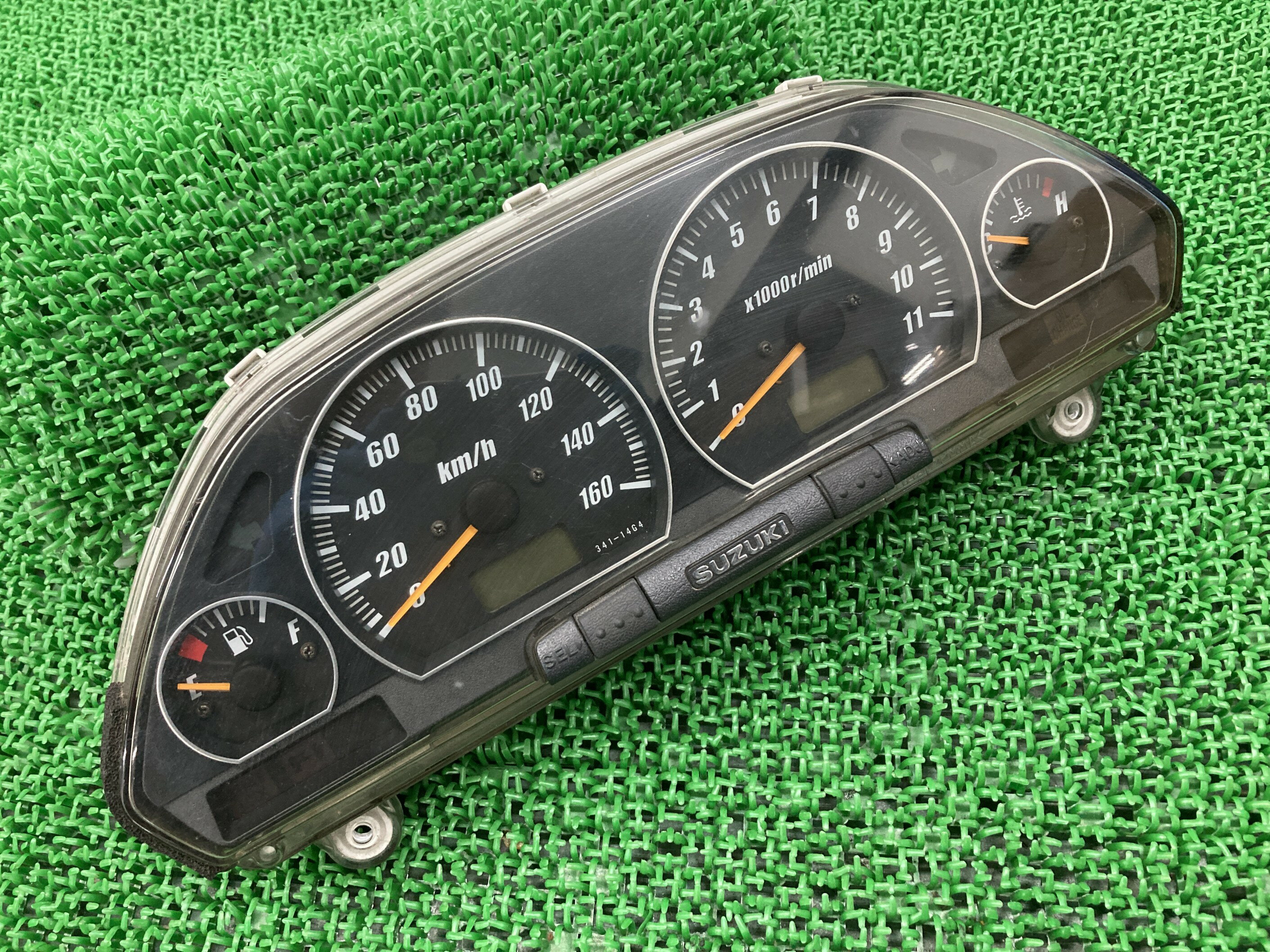 スカイウェイブ250 メーター スズキ 純正 バイク 部品 CJ43A スカブ SKYWAVE スピードメーター タコメーター 車検 Genuine 【中古】 ...