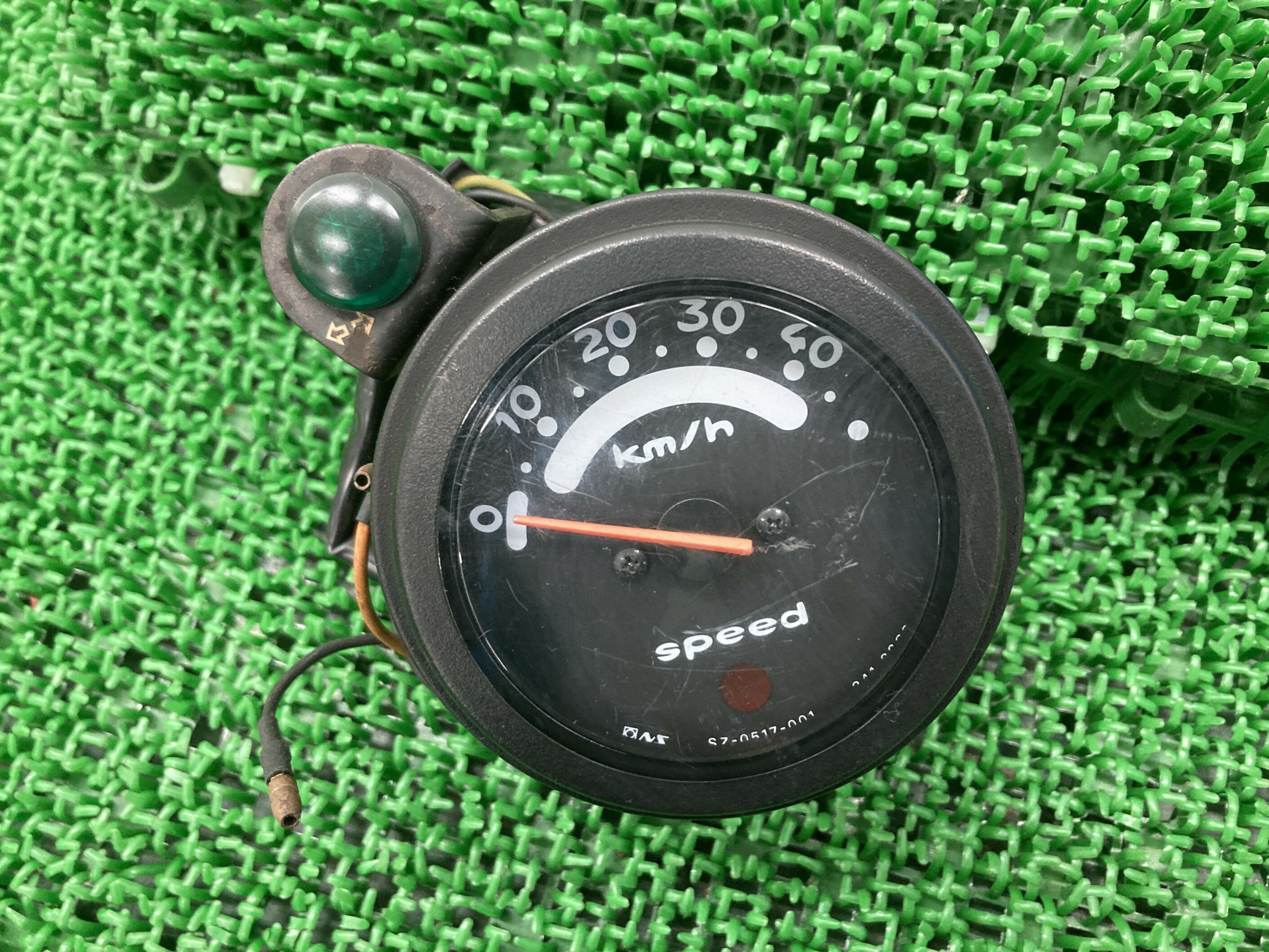 チョイノリ メーター スズキ 純正 バイク 部品 CZ41A choinori スピードメーター 割れ欠け無し 品薄 車検 Genuine 【中古】 12