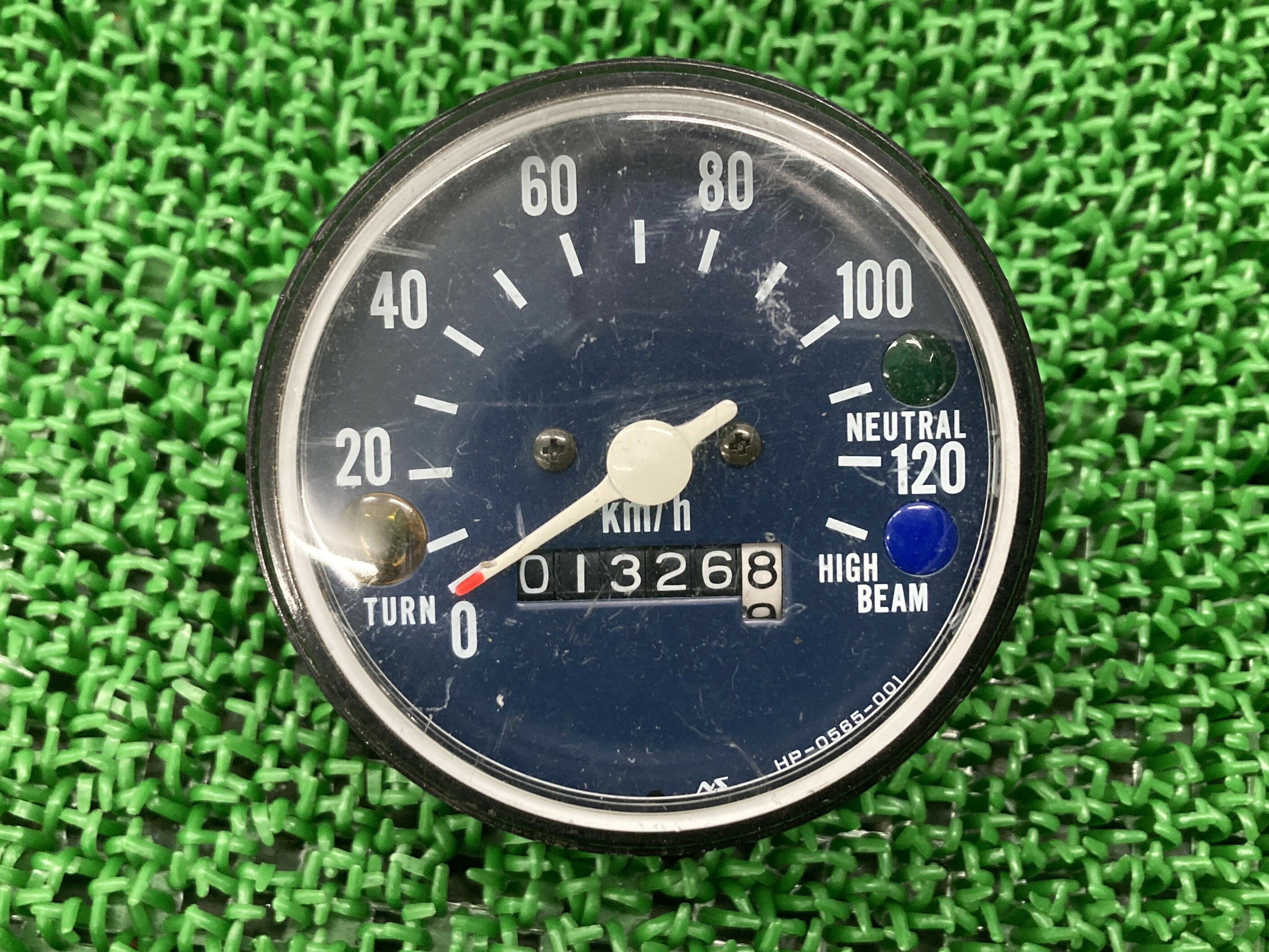 XL230 メーター ホンダ 純正 バイク 部品 MC36 修復素材に 品薄 希少品 車検 Genuine 【中古】 90