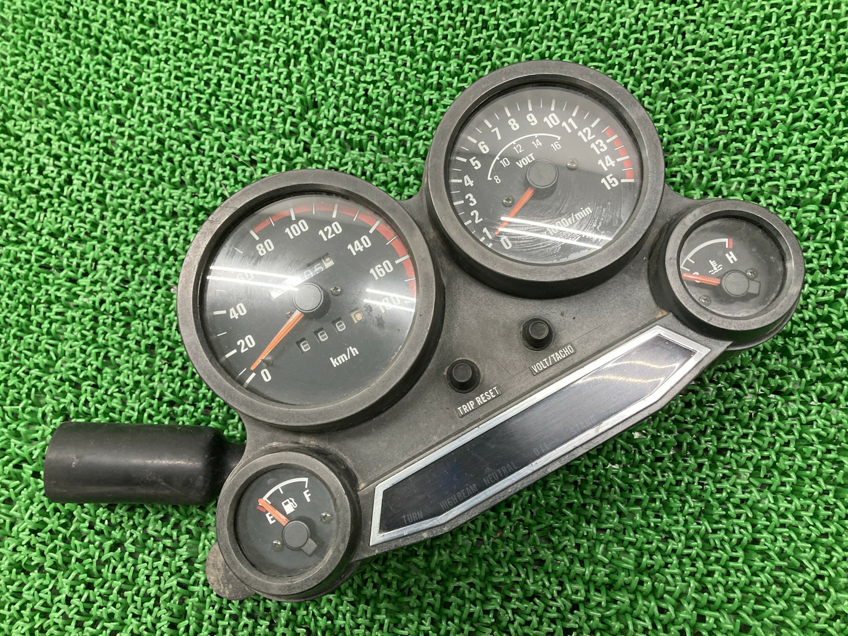 GPZ400R メーター カワサキ 純正 バイク 部品 ZX400D スピードメーター タコメーター 割れ欠け無し 品薄 車検 Genuine 【中古】 60