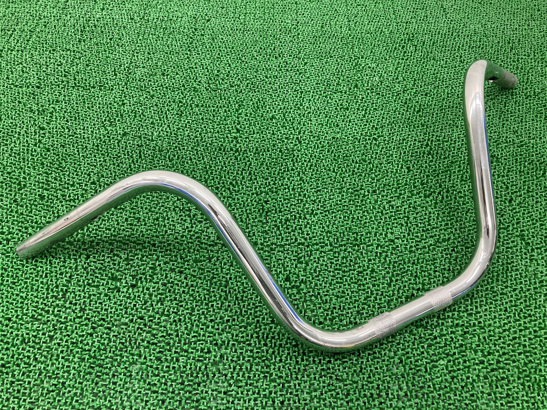 FXSTC1580ハンドルハーレー純正バイク部品ソフテイルカスタム幅835mmオプション配線穴加工済み曲がり無し車検Genuine【中古】 76