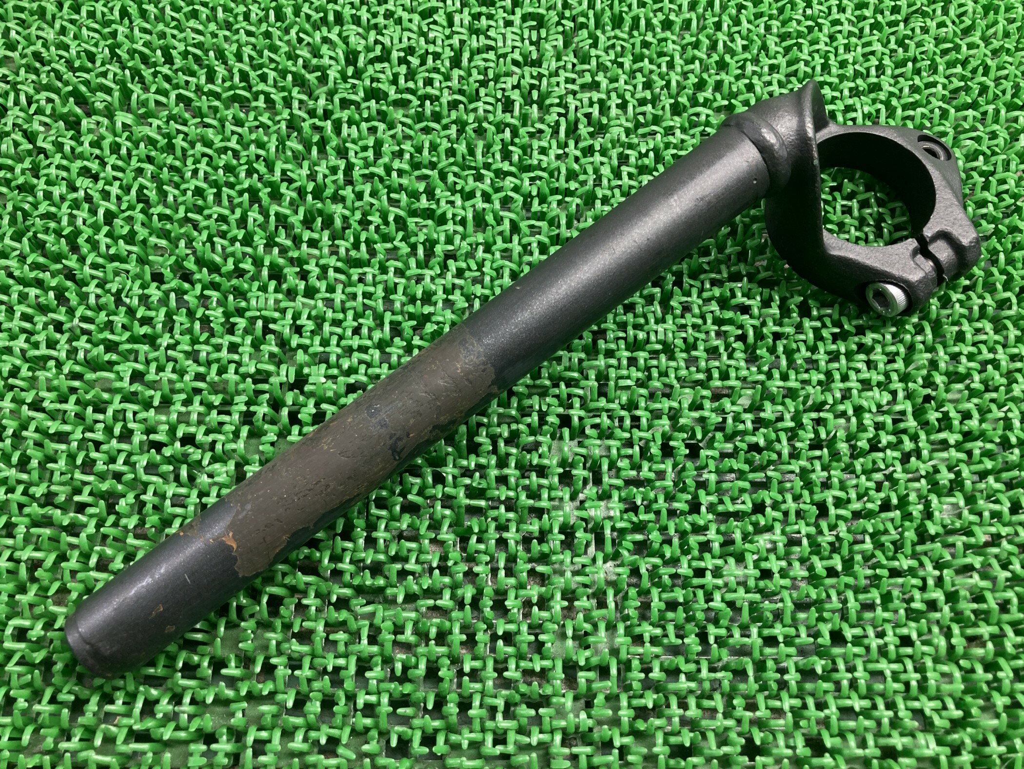 NINJA250セパレートハンドル左カワサキ純正バイク部品EX250Pニンジャ250P41φセパハン曲がり無し希少品車検Genuine【中古】 2