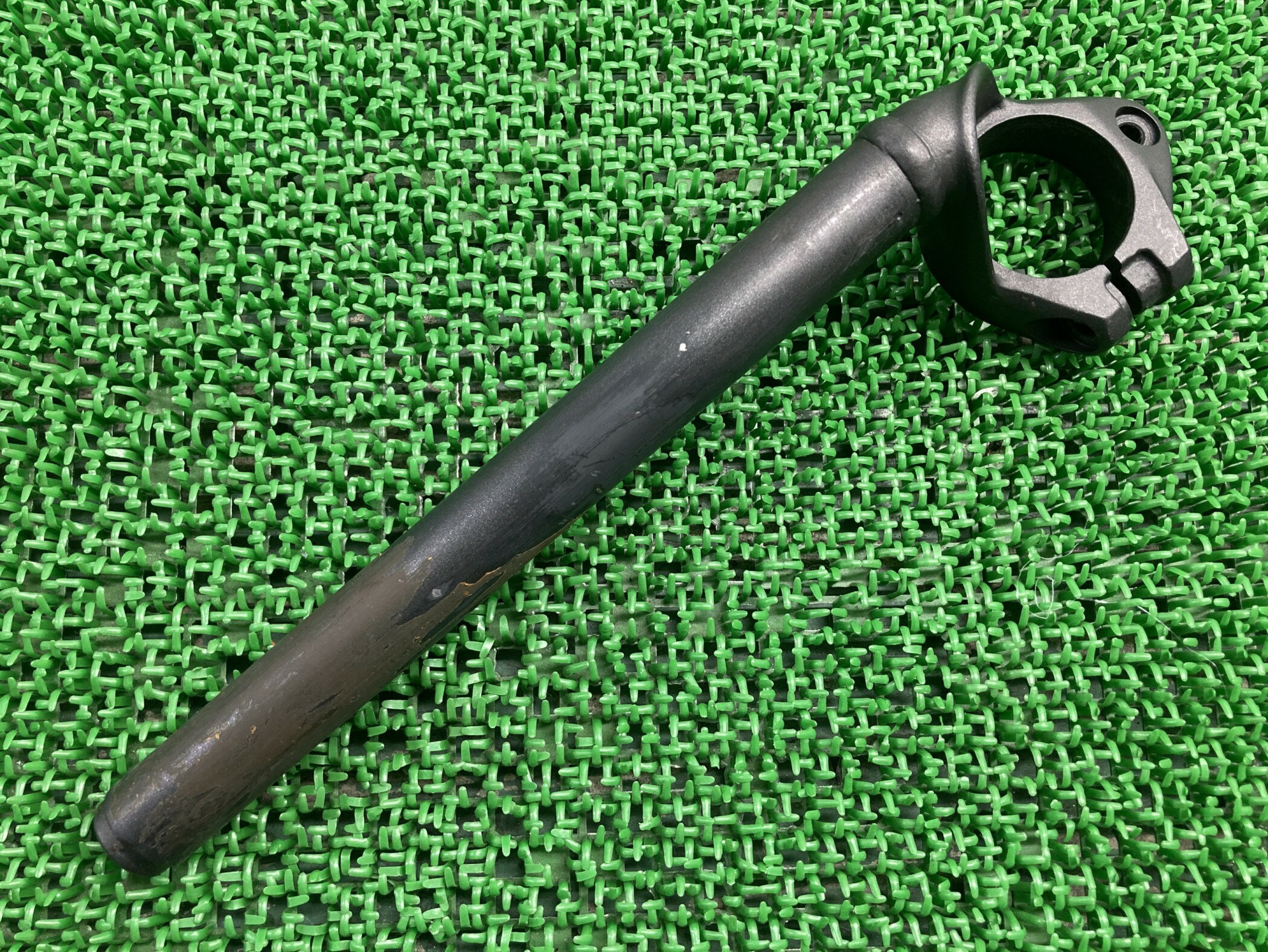 NINJA400セパレートハンドル左カワサキ純正バイク部品EX400G41φセパハン曲がり無し品薄希少品車検Genuine【中古】 93