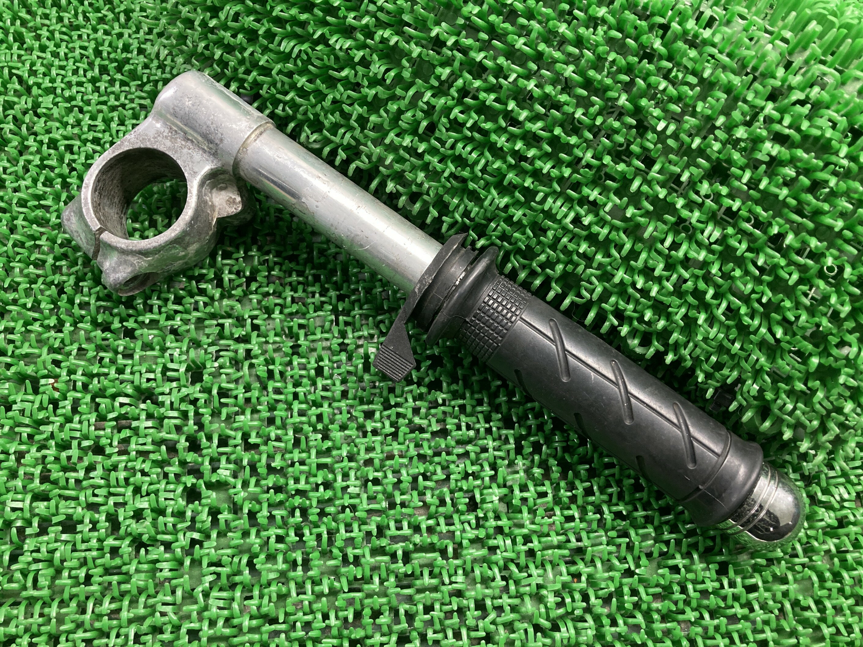 GB400TTGB500TTセパレートハンドル左ホンダ純正バイク部品NC20PC1635φセパハン社外バーエンド曲がり無し車検Genuine【中古】 44