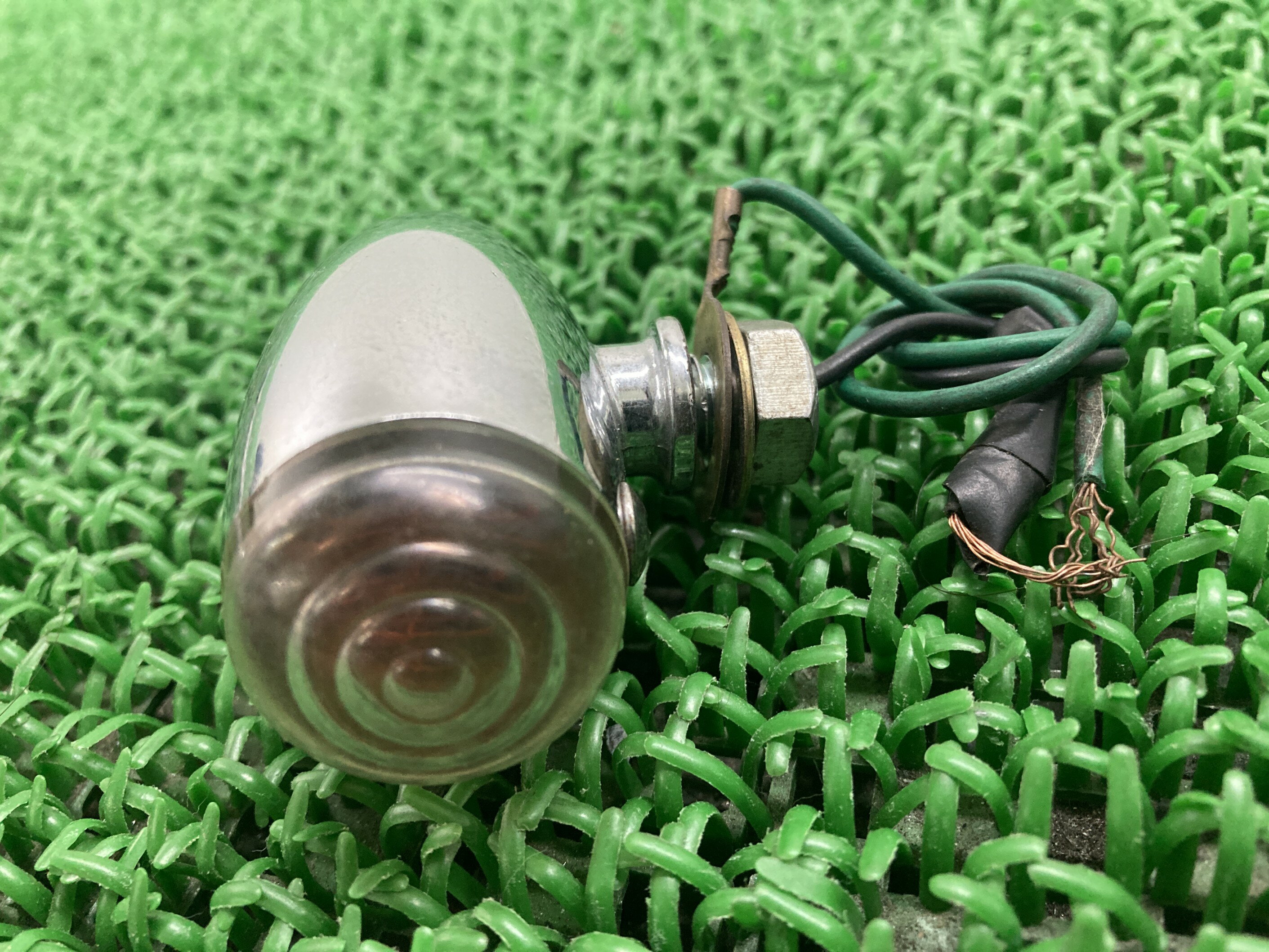 オールインレイン製ハーレーウインカー片側社外バイク部品スリムバレットクリアレンズスポーツスターダ..