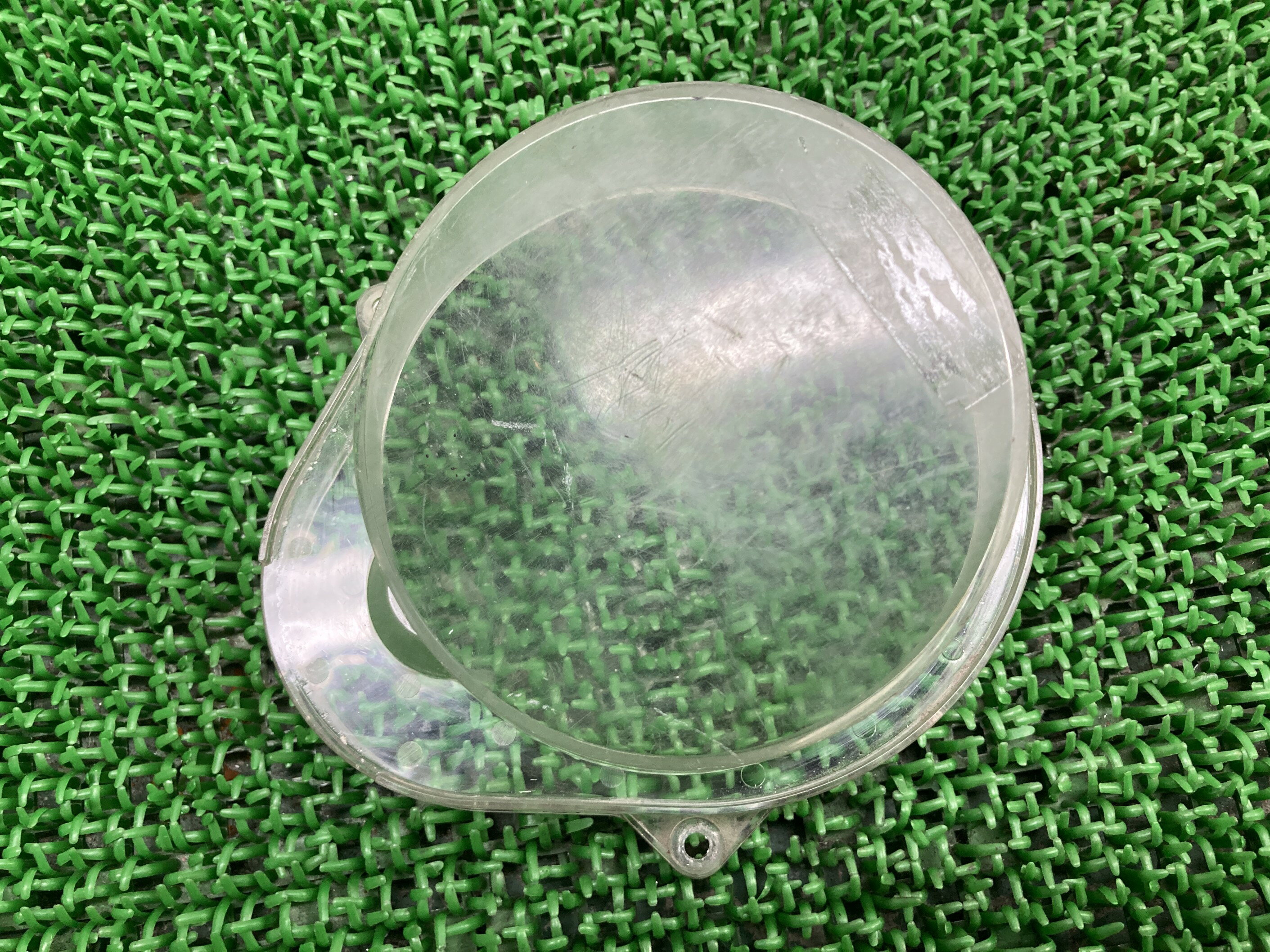 ジャイロキャノピーメーターカバーホンダ純正バイク部品TA02GyroCanopyメーターケース修復素材に品薄希少品車検Genuine【中古】 15