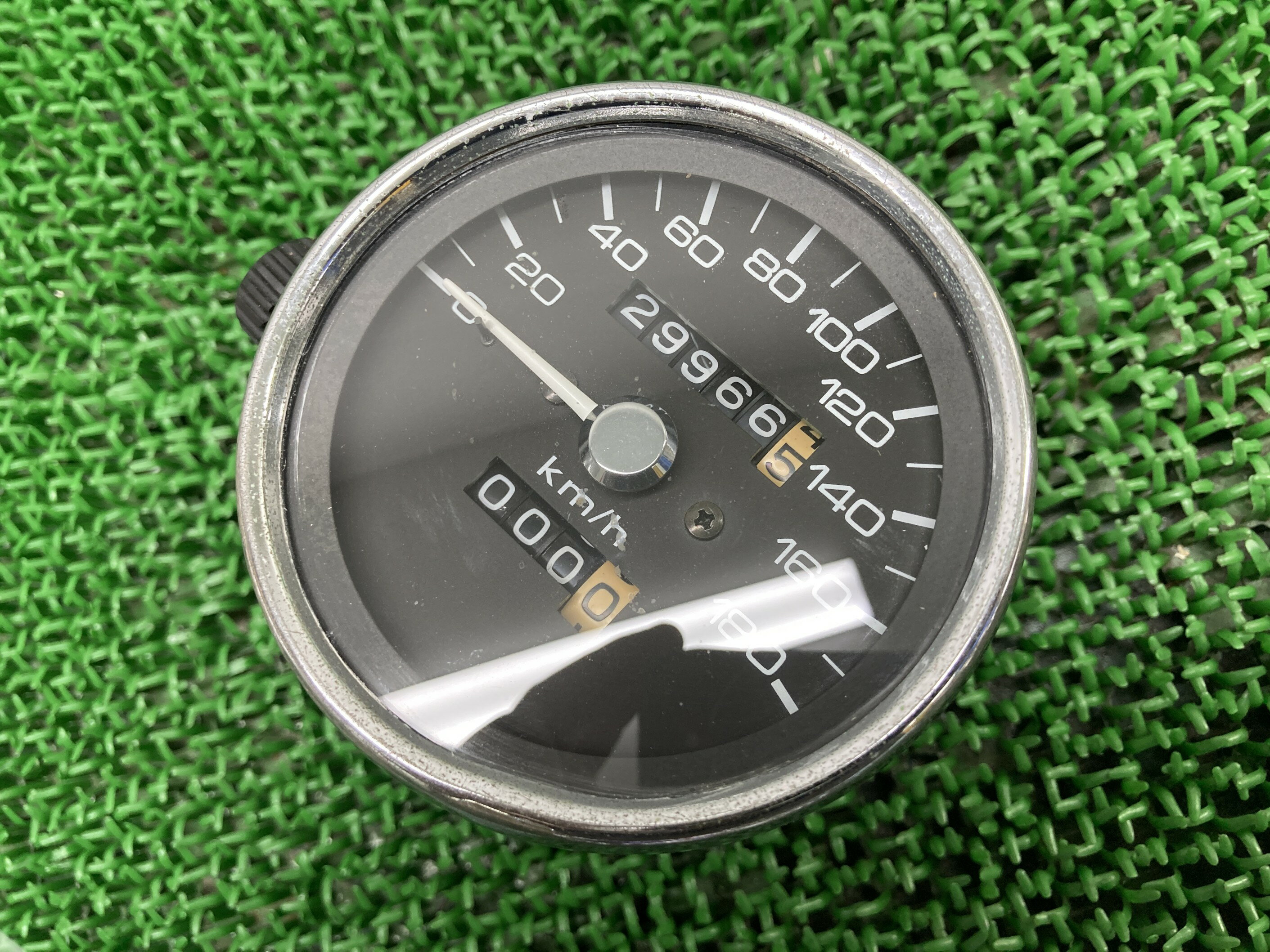 GB400TTスピードメーターホンダ純正バイク部品NC20修復素材に割れ欠け無し品薄希少品車検Genuine【中古】 4