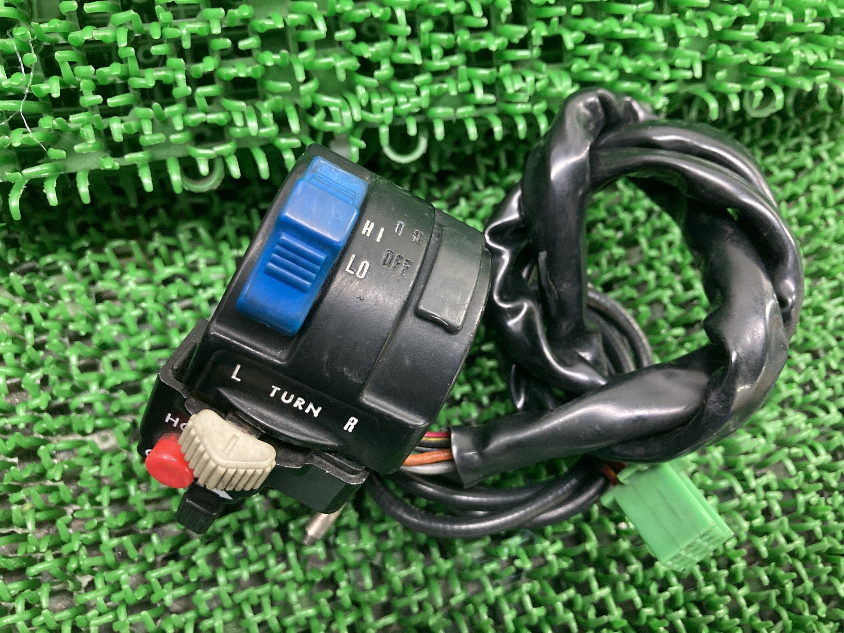 KSR-2 ハンドルスイッチ 左 カワサキ 純正 バイク 部品 MX080B KSR80 KSR-II スイッチボックス チョークワイヤー 車検 Genuine...