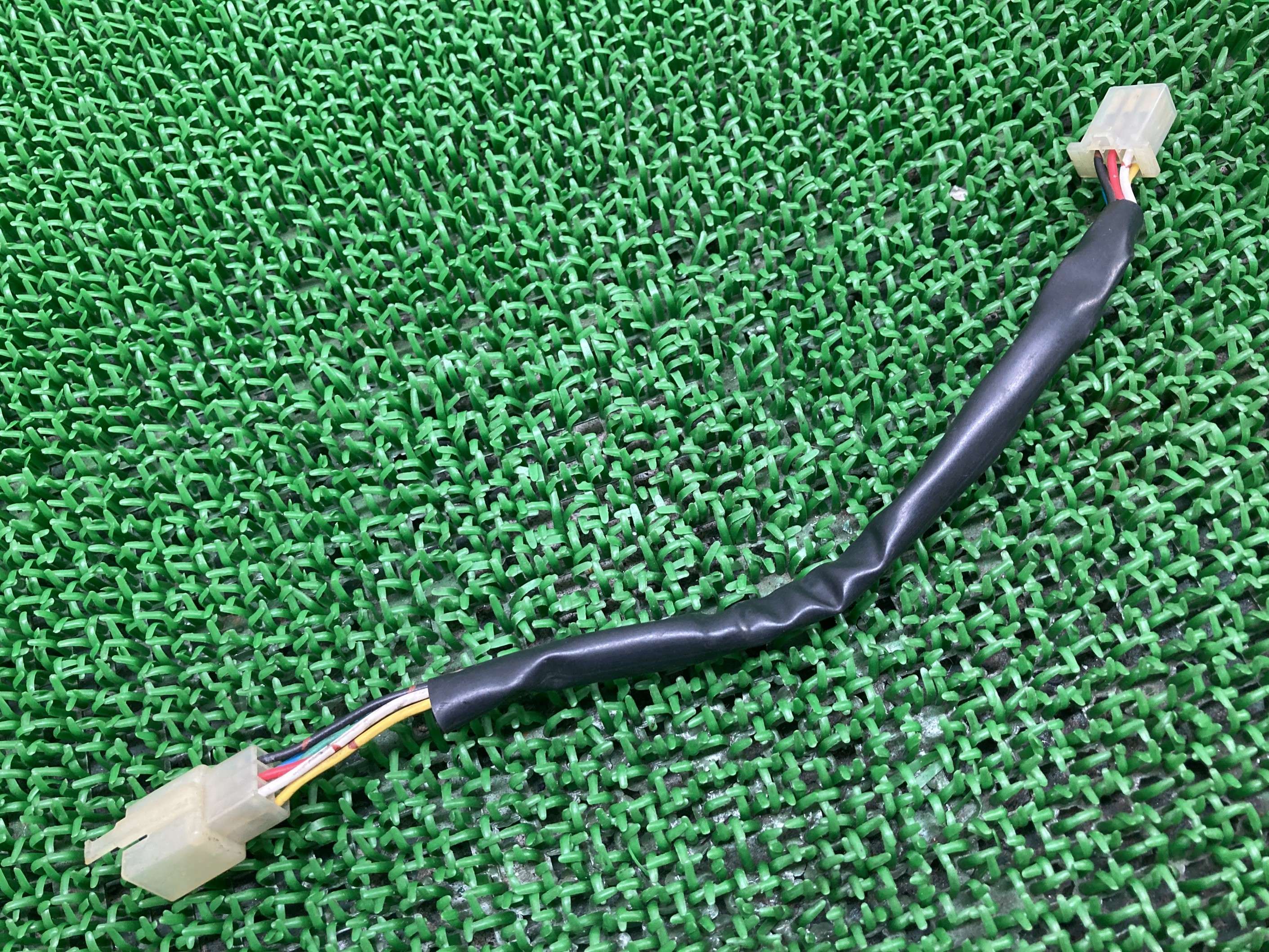 ゼファー750ハンドルスイッチ延長ハーネス右社外バイク部品ZR750CZEPHYR750250mm断線無し品薄希少品【中古】 94