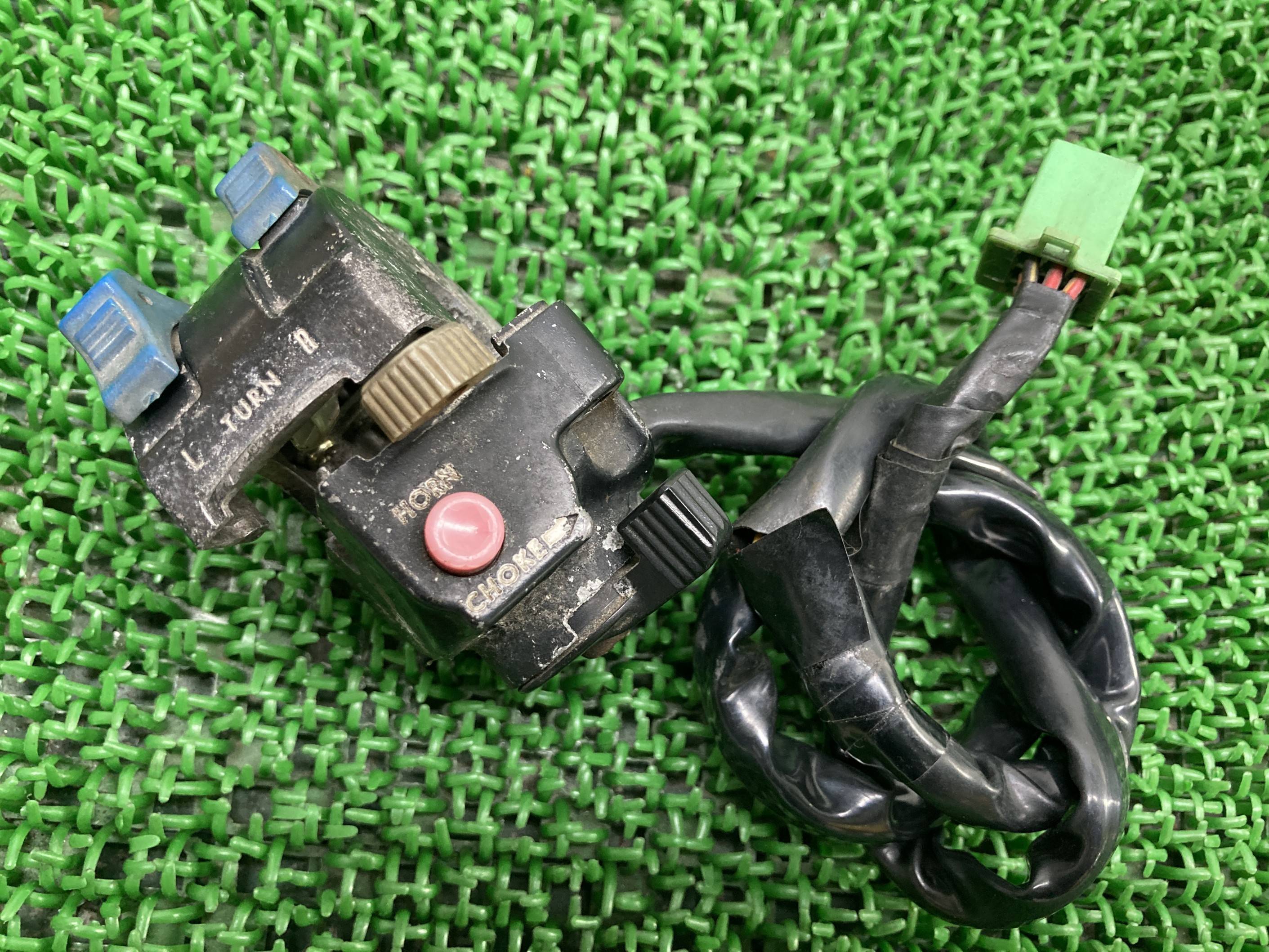 KSR-2 ハンドルスイッチ 左 カワサキ 純正 バイク 部品 MX080B KSR80 KSR-II スイッチボックス チョークレバー 車検 Genuine ...