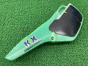 KDX80 サイドカバー 左 緑 カワサキ 純正 バイク 部品 シートカウル サイドカウル 当時物 修復素材に 品薄 車検 Genuine 【中古】 35