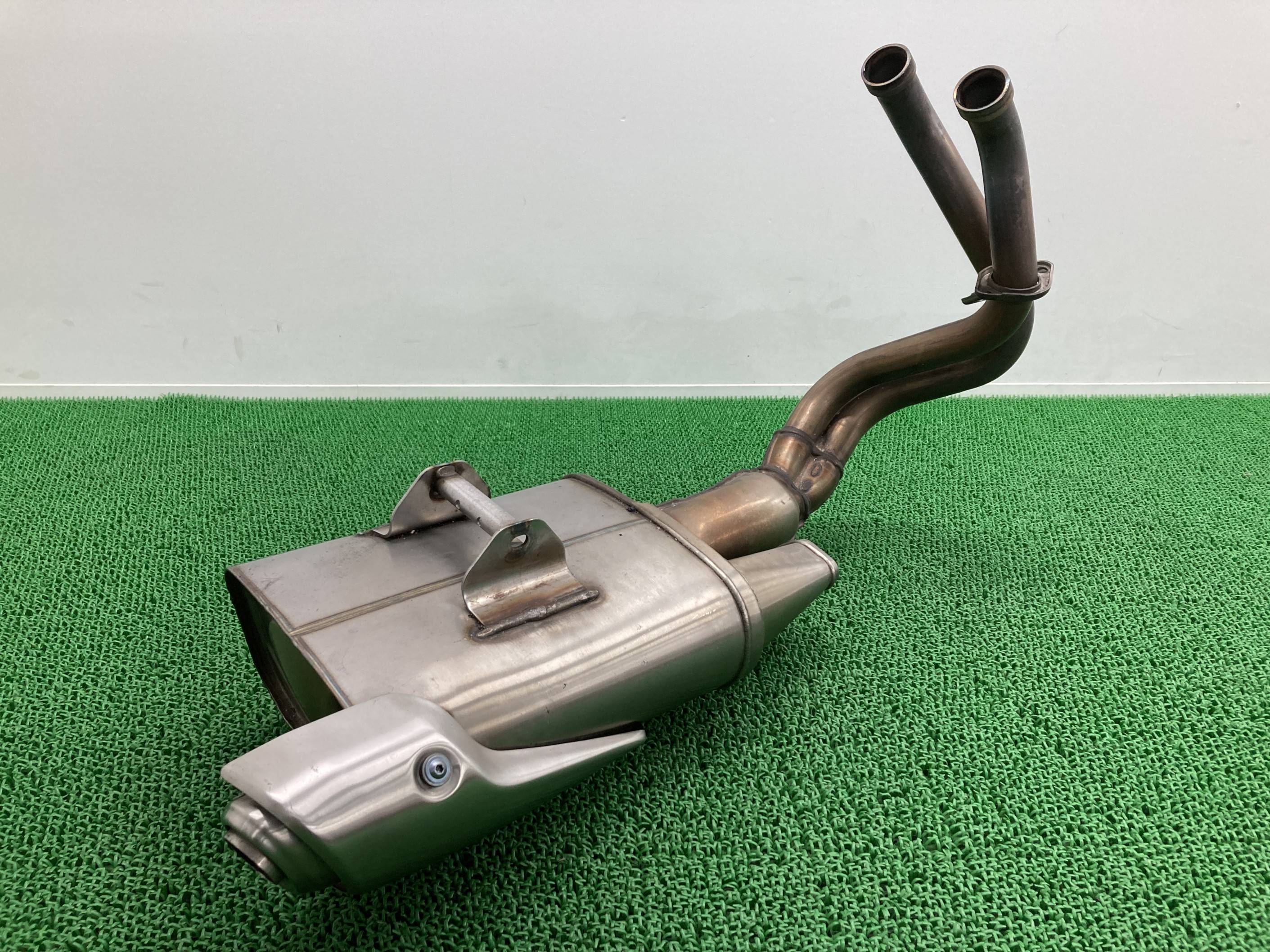 NINJA650 マフラー カワサキ 純正 バイク 部品 EX650K ニンジャ650 コケキズ無し 品薄 希少品 車検 Genuine 【中古】 89