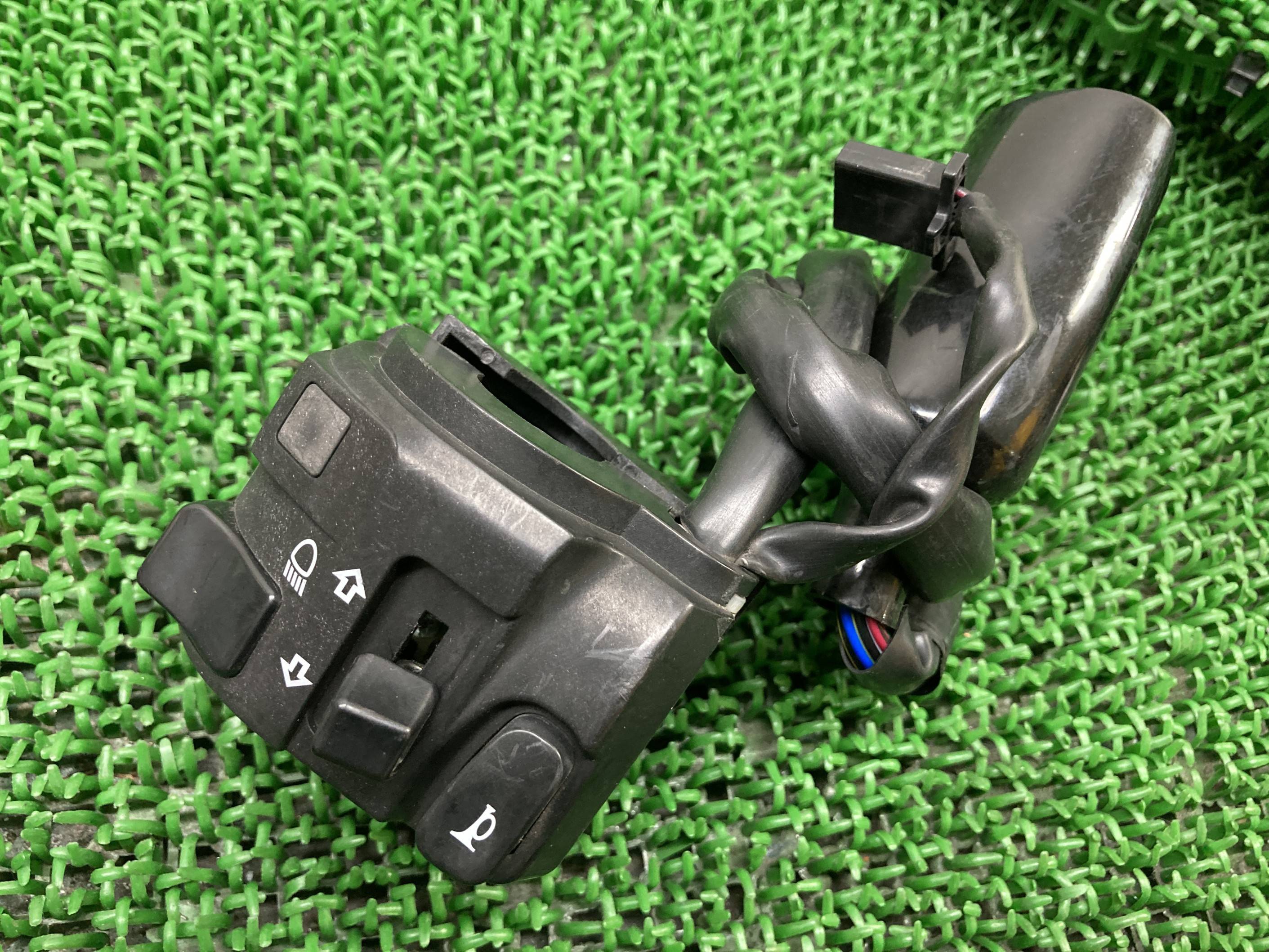 NINJA250SLハンドルスイッチ左カワサキ純正バイク部品BX250Aニンジャ250SLスイッチボックス修復素材に品薄車検Genuine【中古】 6