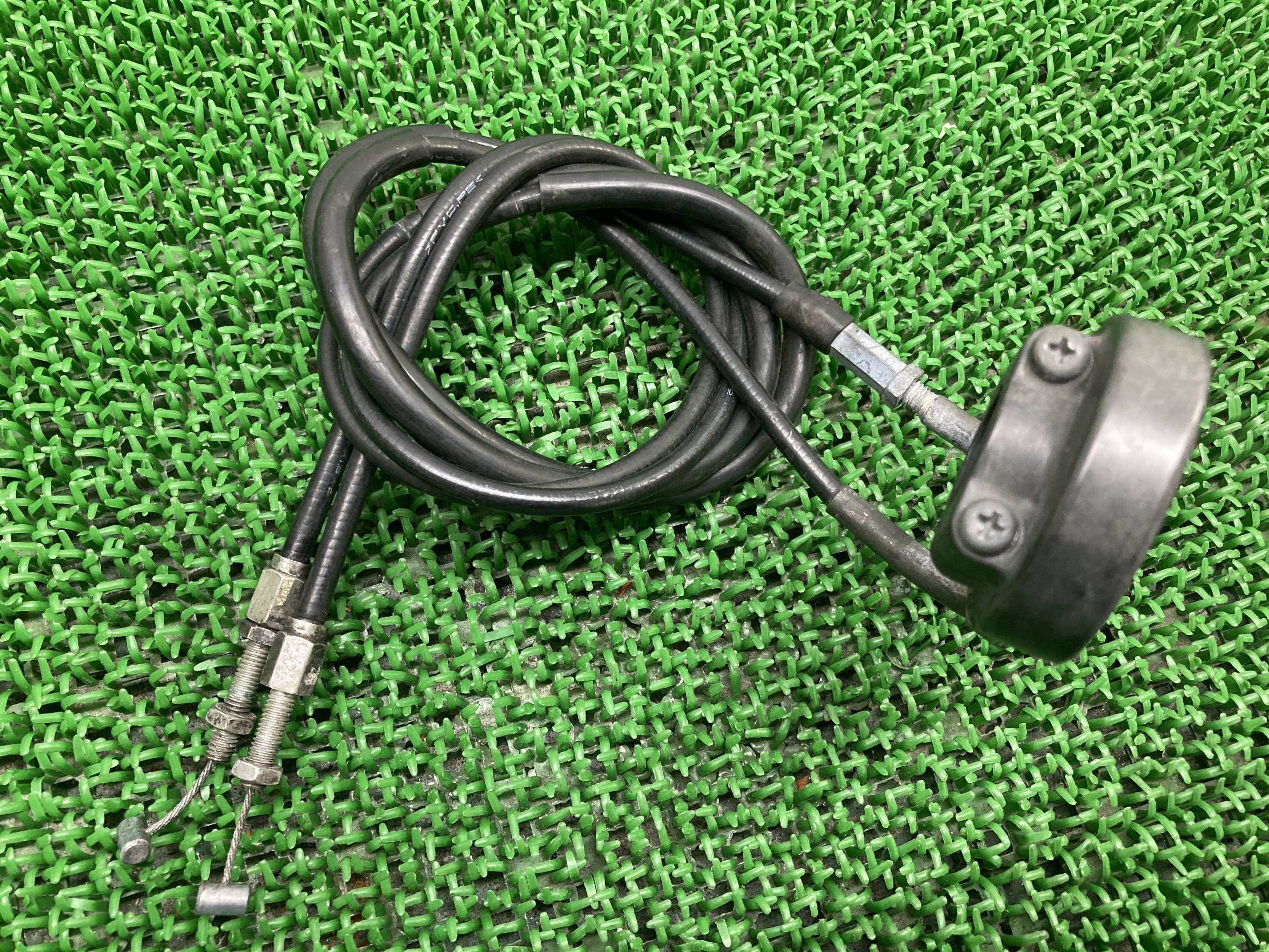 CB400SS アクセルワイヤー ホンダ 純正 バイク 部品 NC41 スロットルホルダー スロットルケーブル 断線無し 品薄 車検 Genuine 【中古】 ...